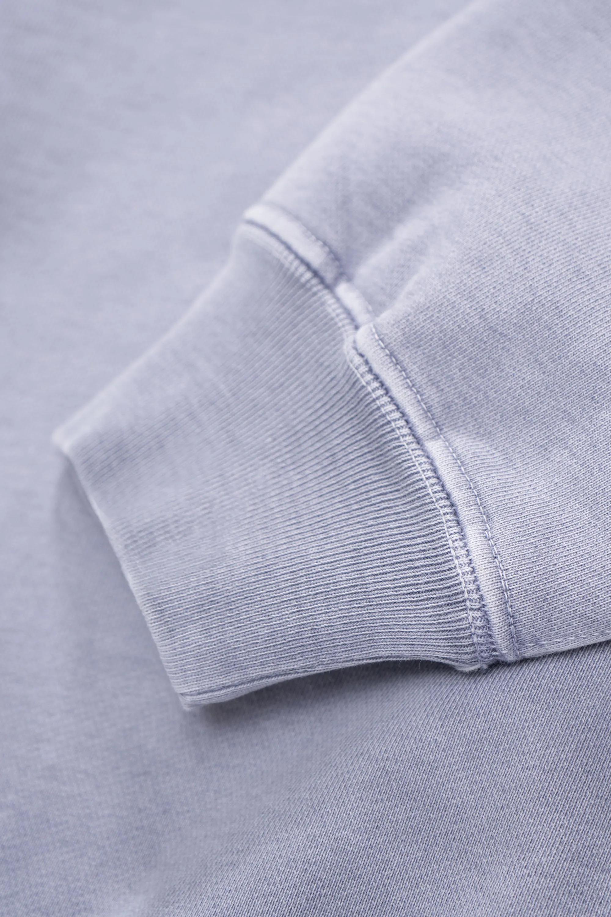 HEAVY GUSSET CREWNECK - LILAC GREY sold by Lady White Co. product image thumbnail 5
