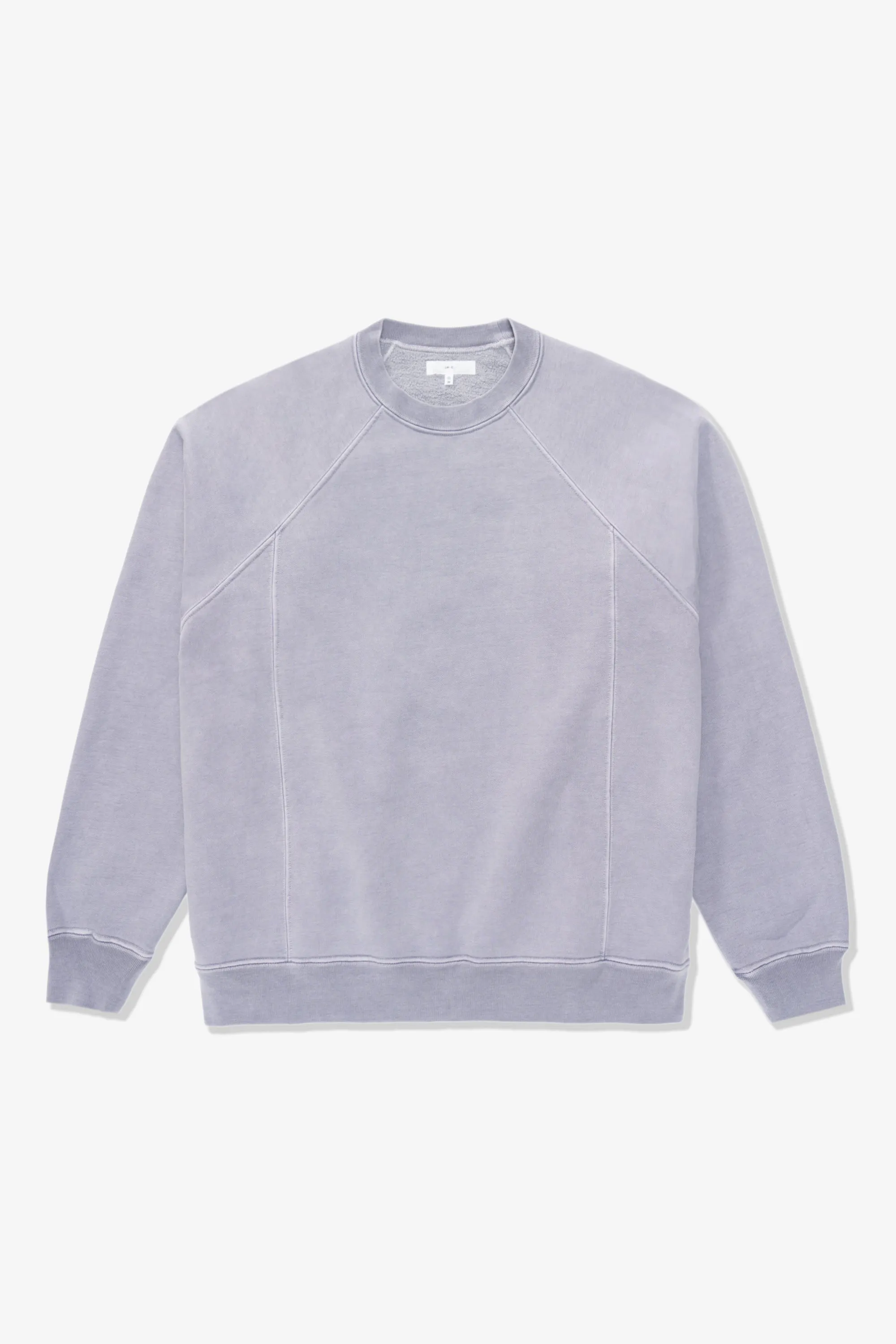 HEAVY GUSSET CREWNECK - LILAC GREY sold by Lady White Co.
