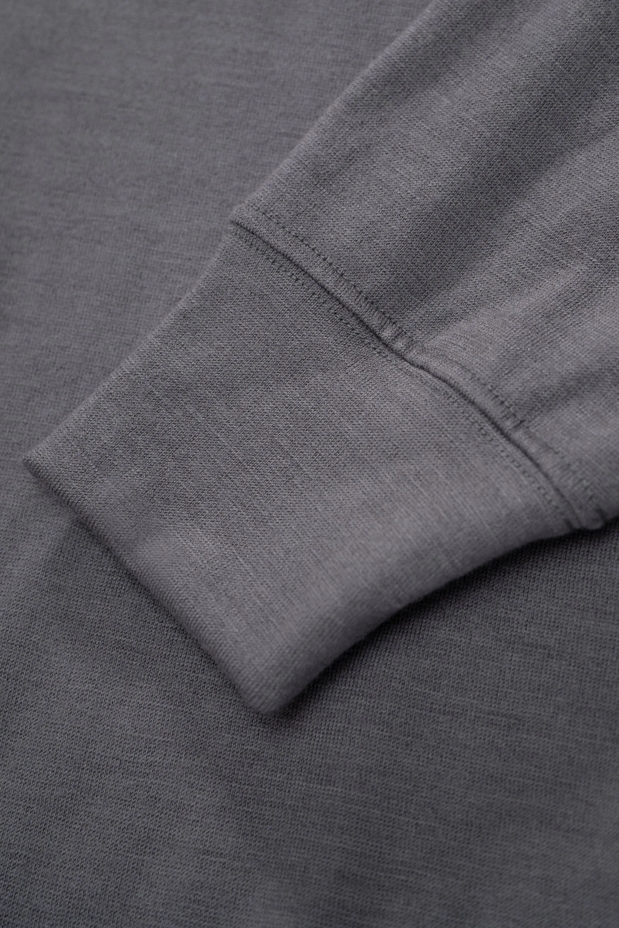 WOOL JERSEY SWEATER - SLATE GREY sold by Lady White Co. product image thumbnail 5