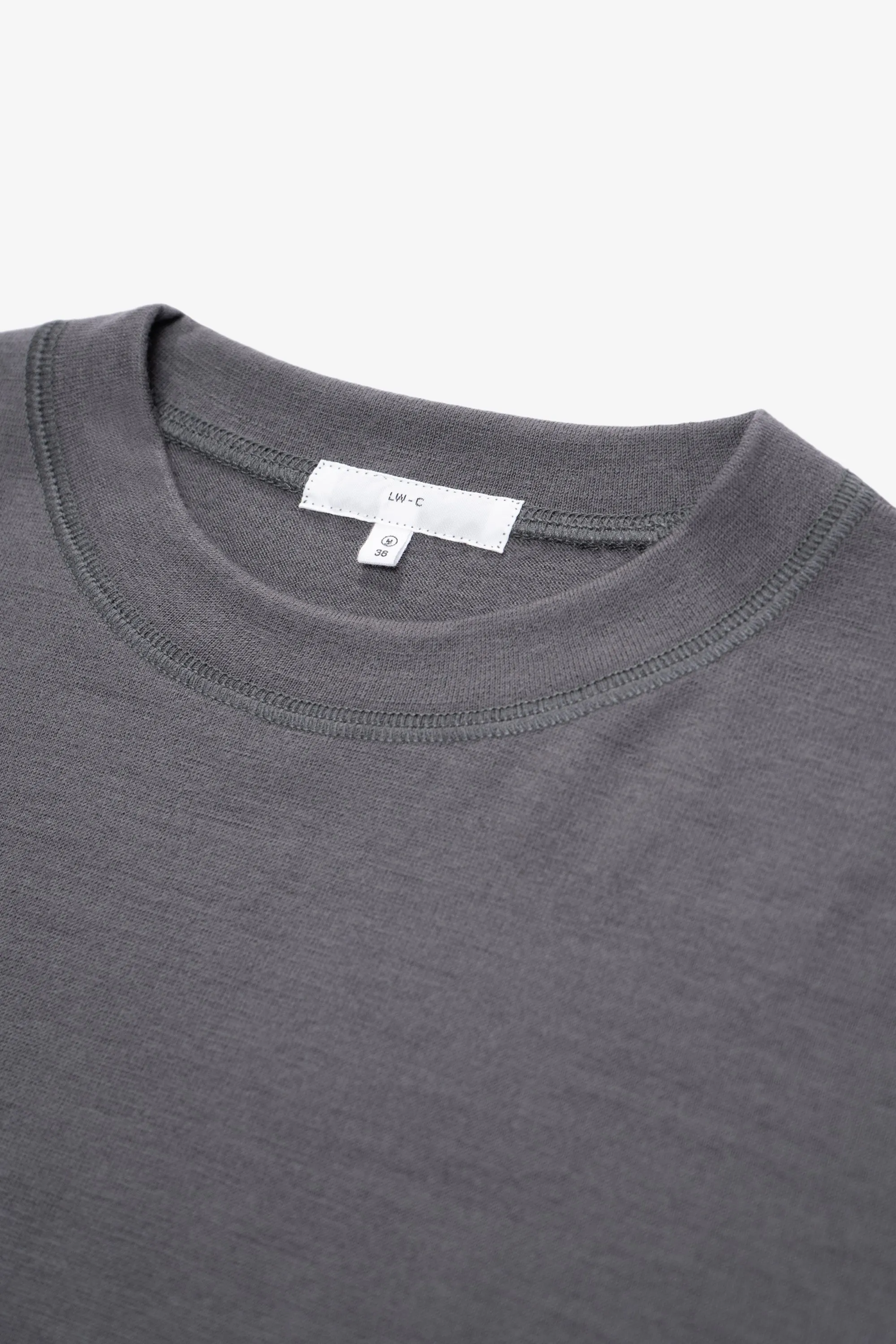 WOOL JERSEY SWEATER - SLATE GREY sold by Lady White Co. product image thumbnail 4