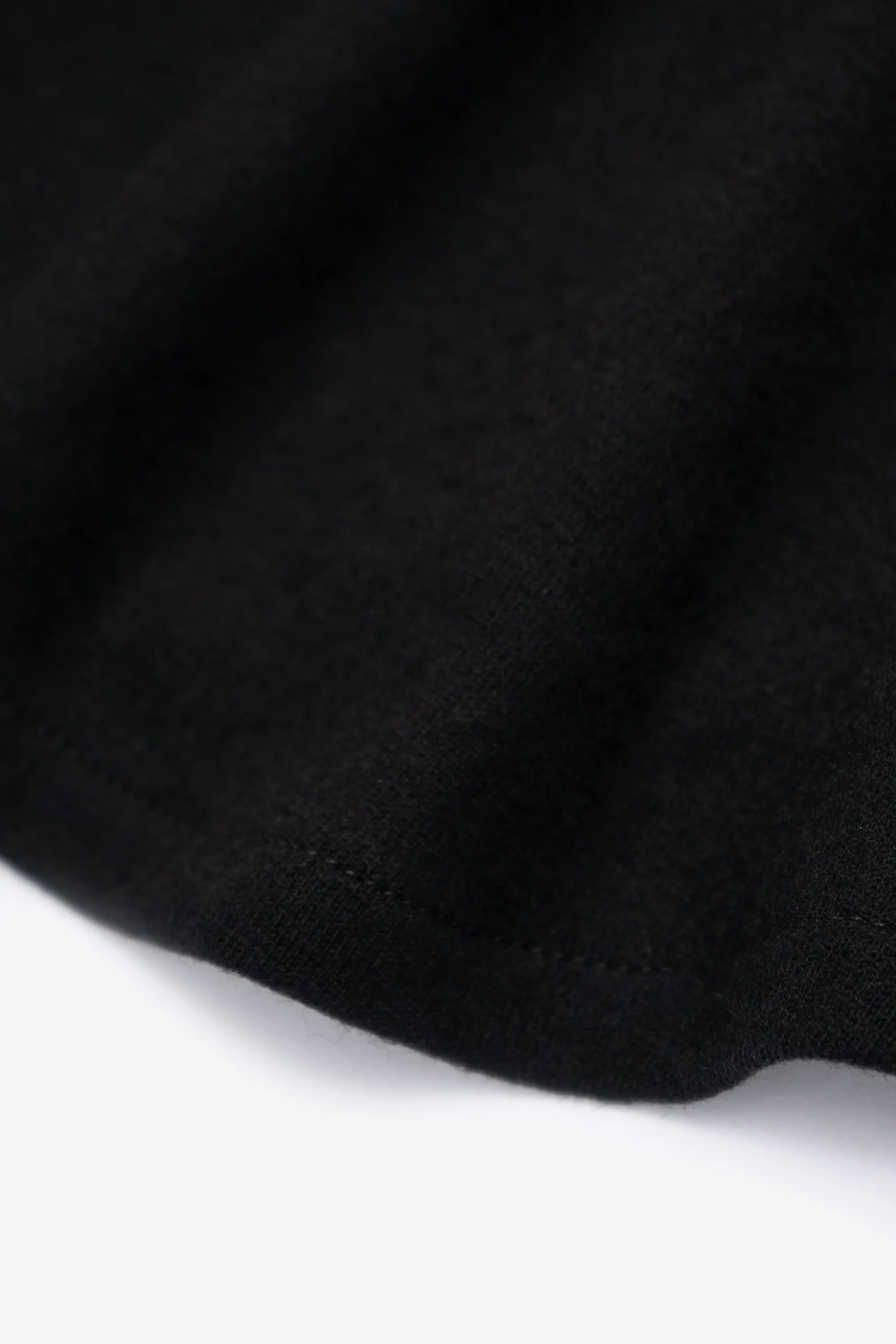 WOOL BUTTON UP - BLACK sold by Lady White Co. product image thumbnail 5