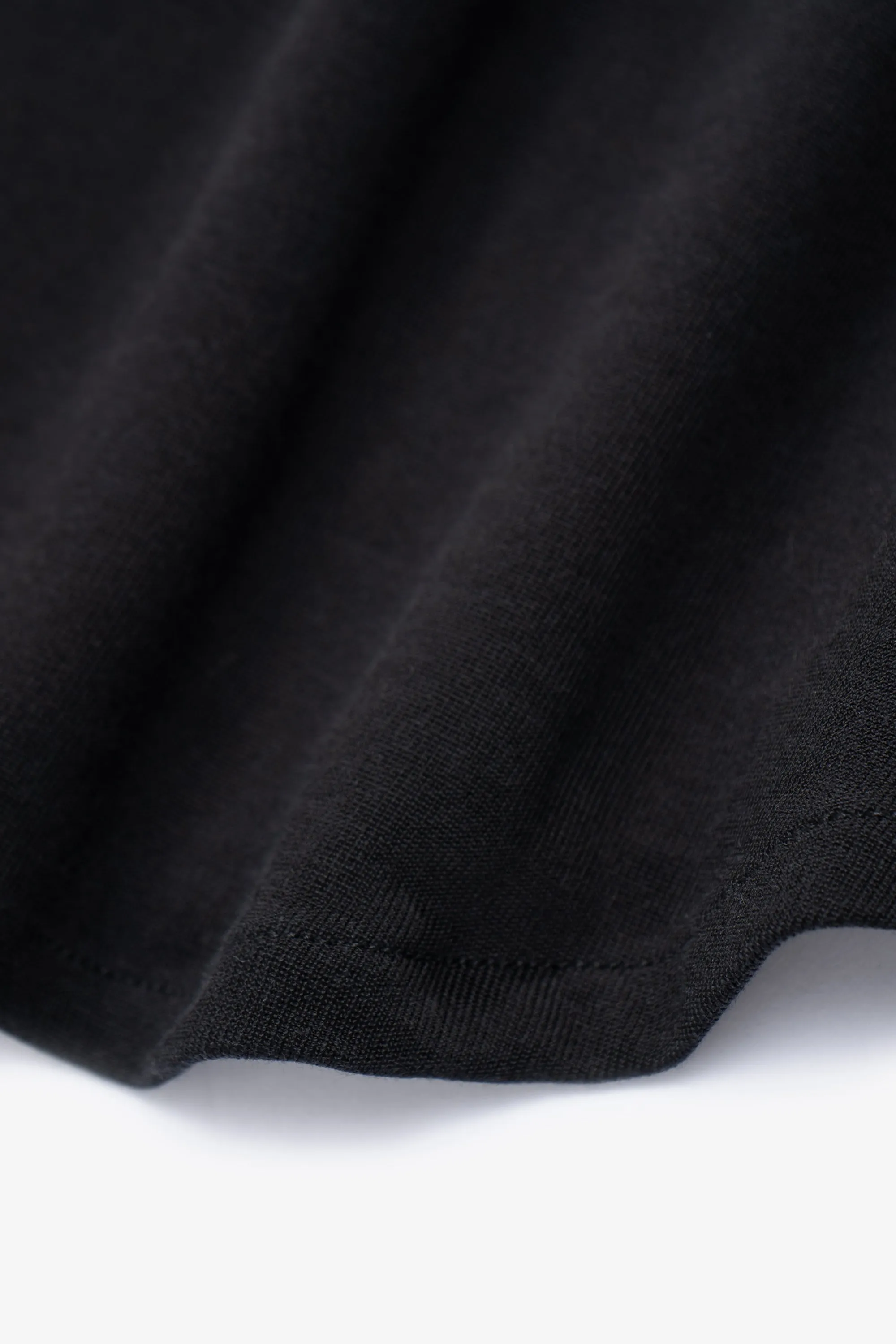 S/S CR BUTTON DOWN - BLACK sold by Lady White Co. product image thumbnail 5