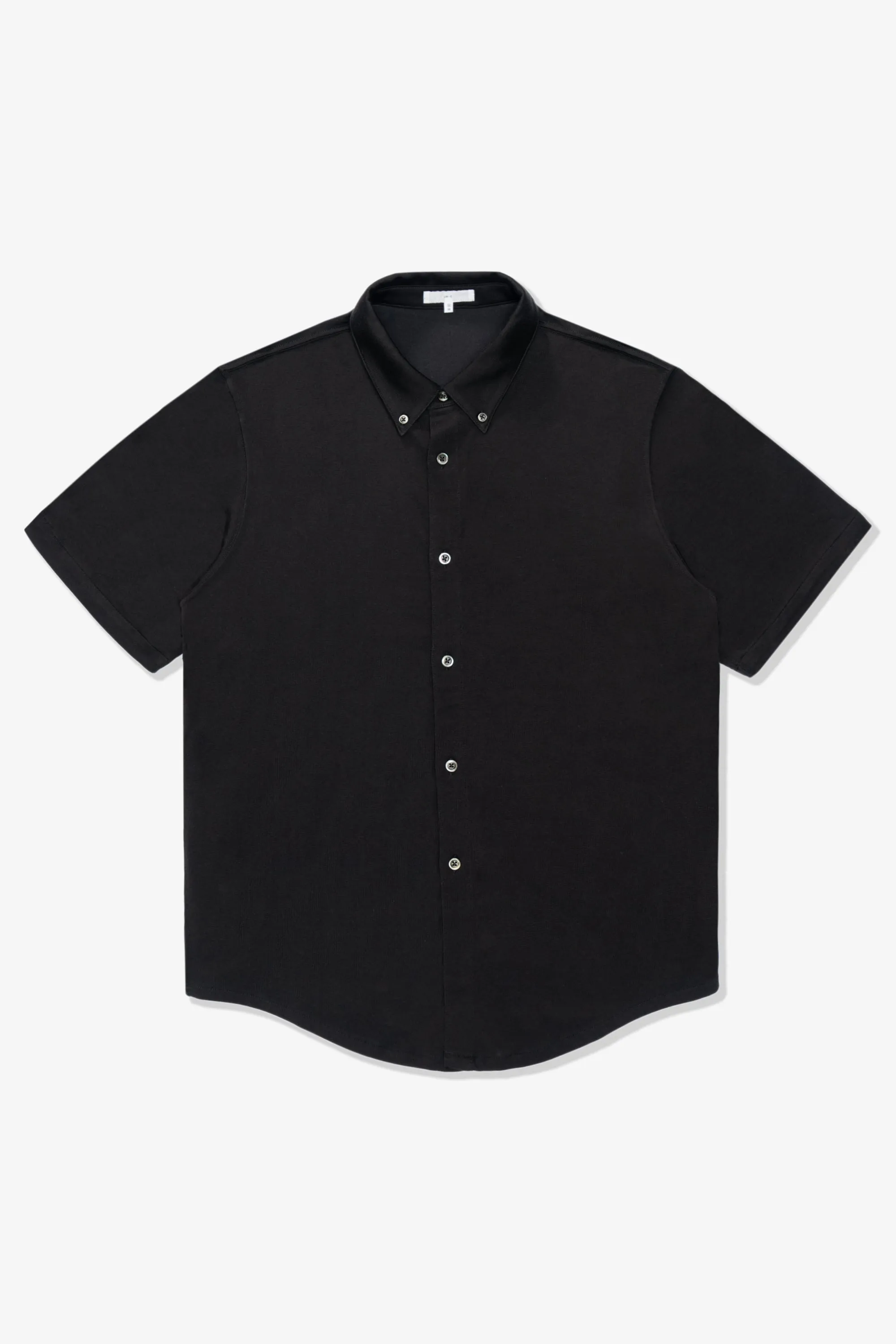 S/S CR BUTTON DOWN - BLACK sold by Lady White Co.