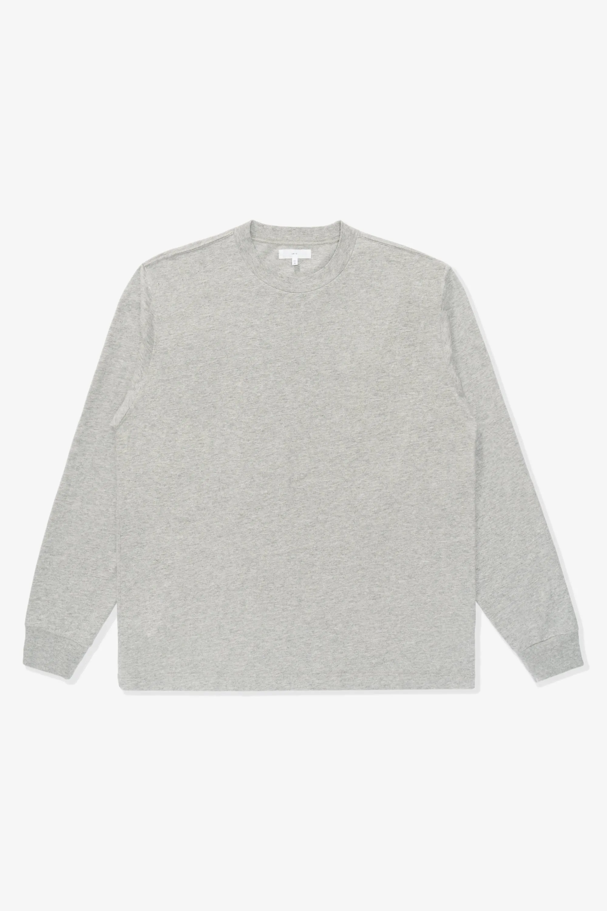 L/S MUNICIPAL T-SHIRT - HEATHER GREY sold by Lady White Co.