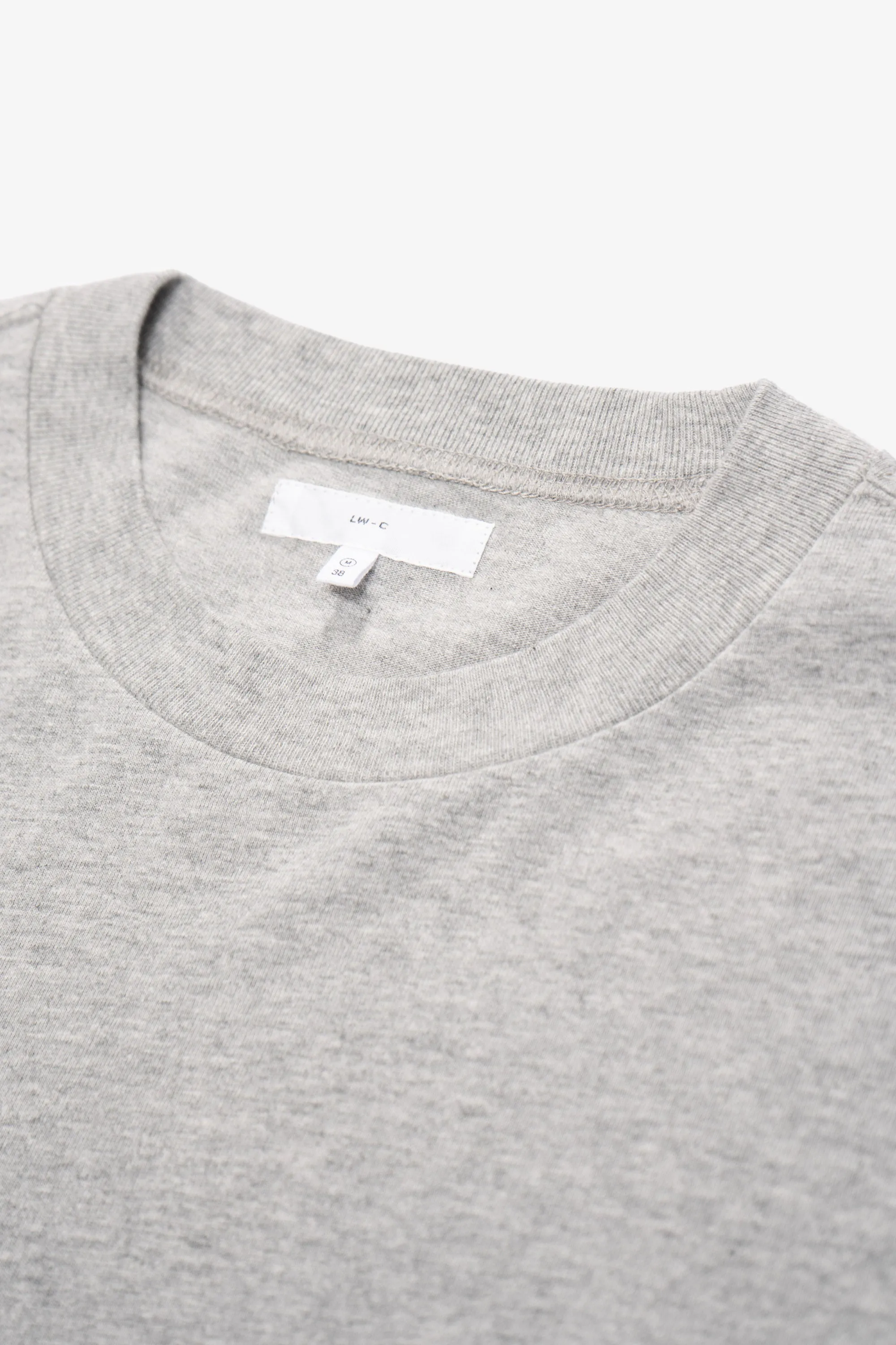 L/S MUNICIPAL T-SHIRT - HEATHER GREY sold by Lady White Co. product image thumbnail 4