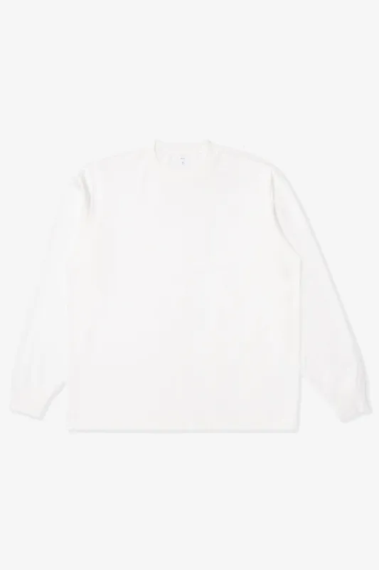 L/S MUNICIPAL T-SHIRT - WHITE sold by Lady White Co.