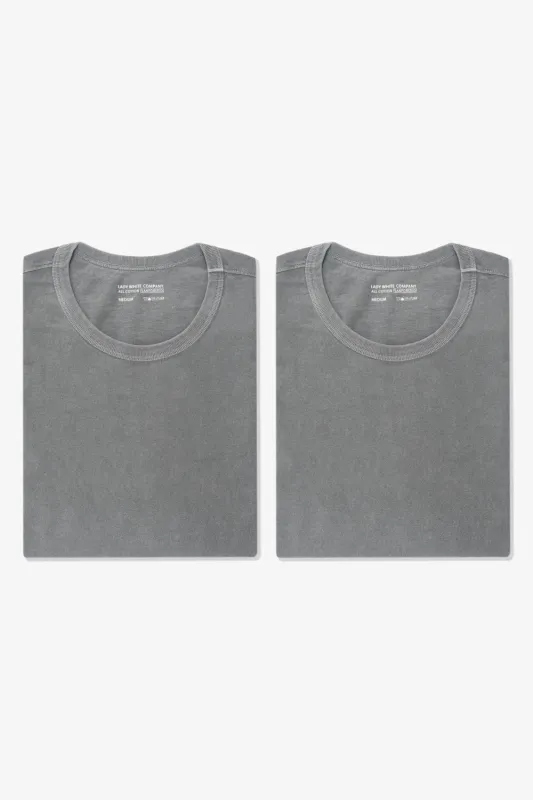 OUR T-SHIRT 2-PACK - PIGMENT KELP sold by Lady White Co.