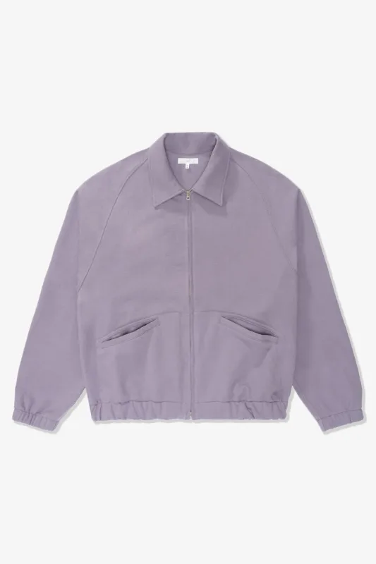 TEXTURED COACH JACKET - LILAC GREY sold by Lady White Co.