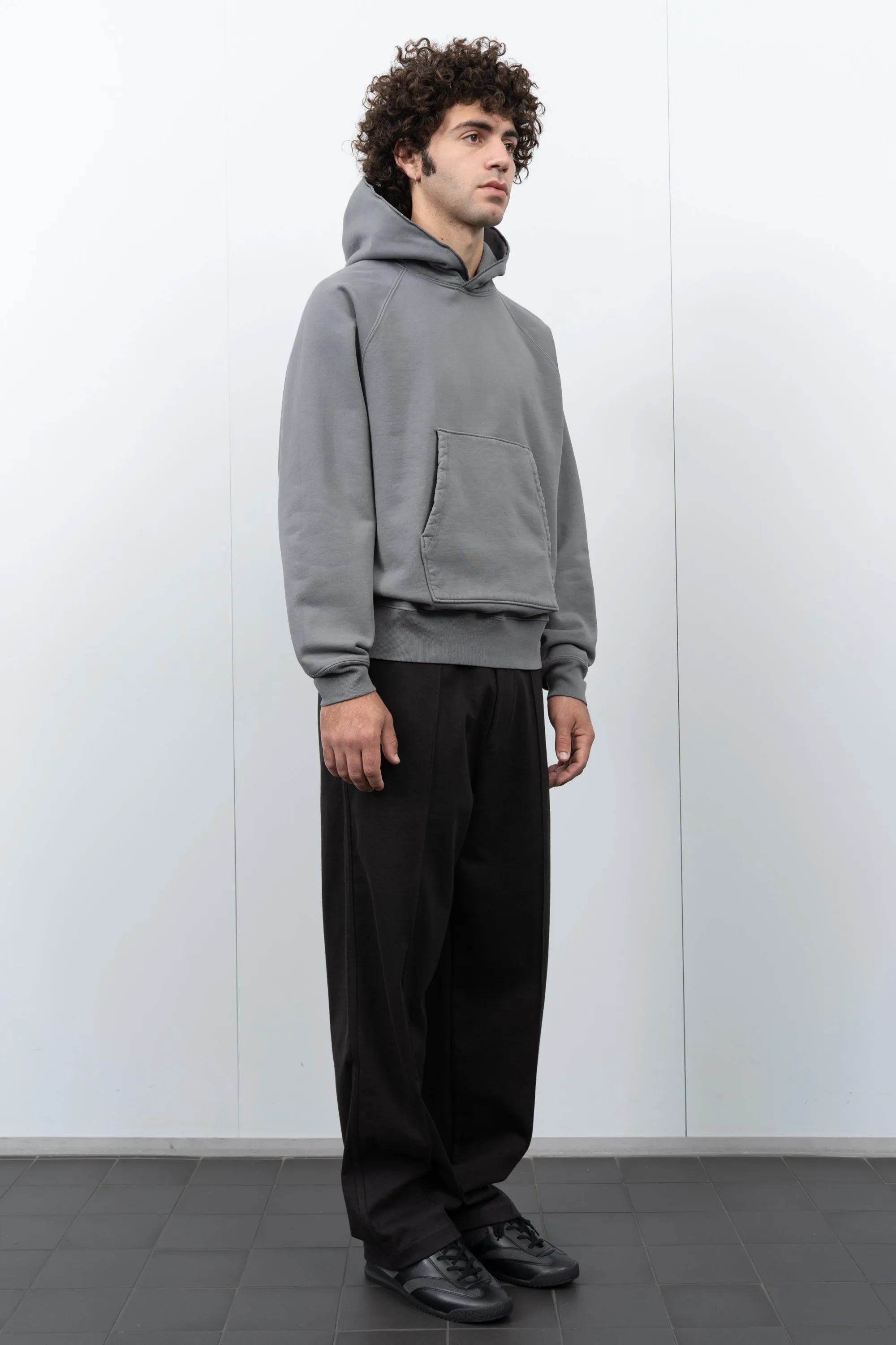 SUPER WEIGHTED HOODIE - KELP sold by Lady White Co. product image thumbnail 2