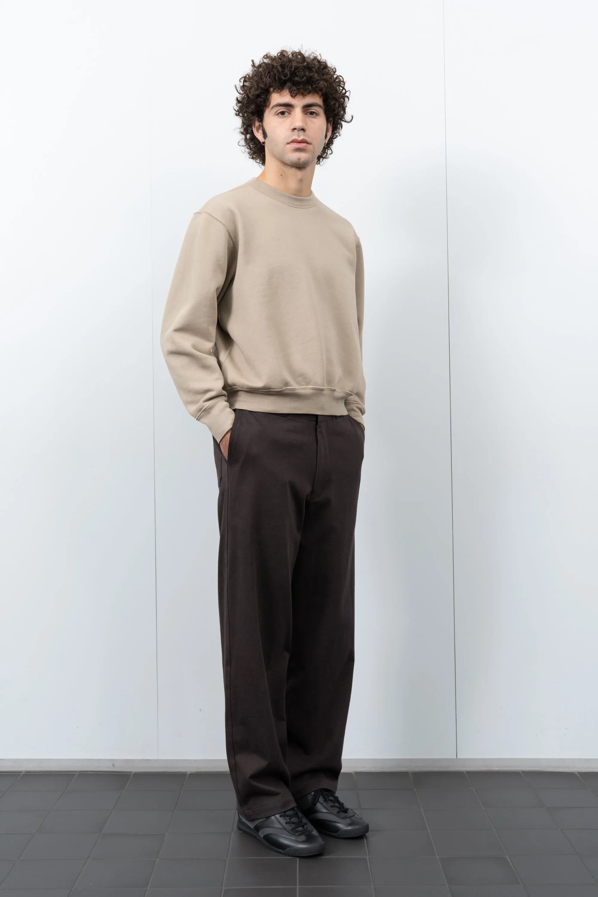 RELAXED SWEATSHIRT - SAND sold by Lady White Co. product image thumbnail 2