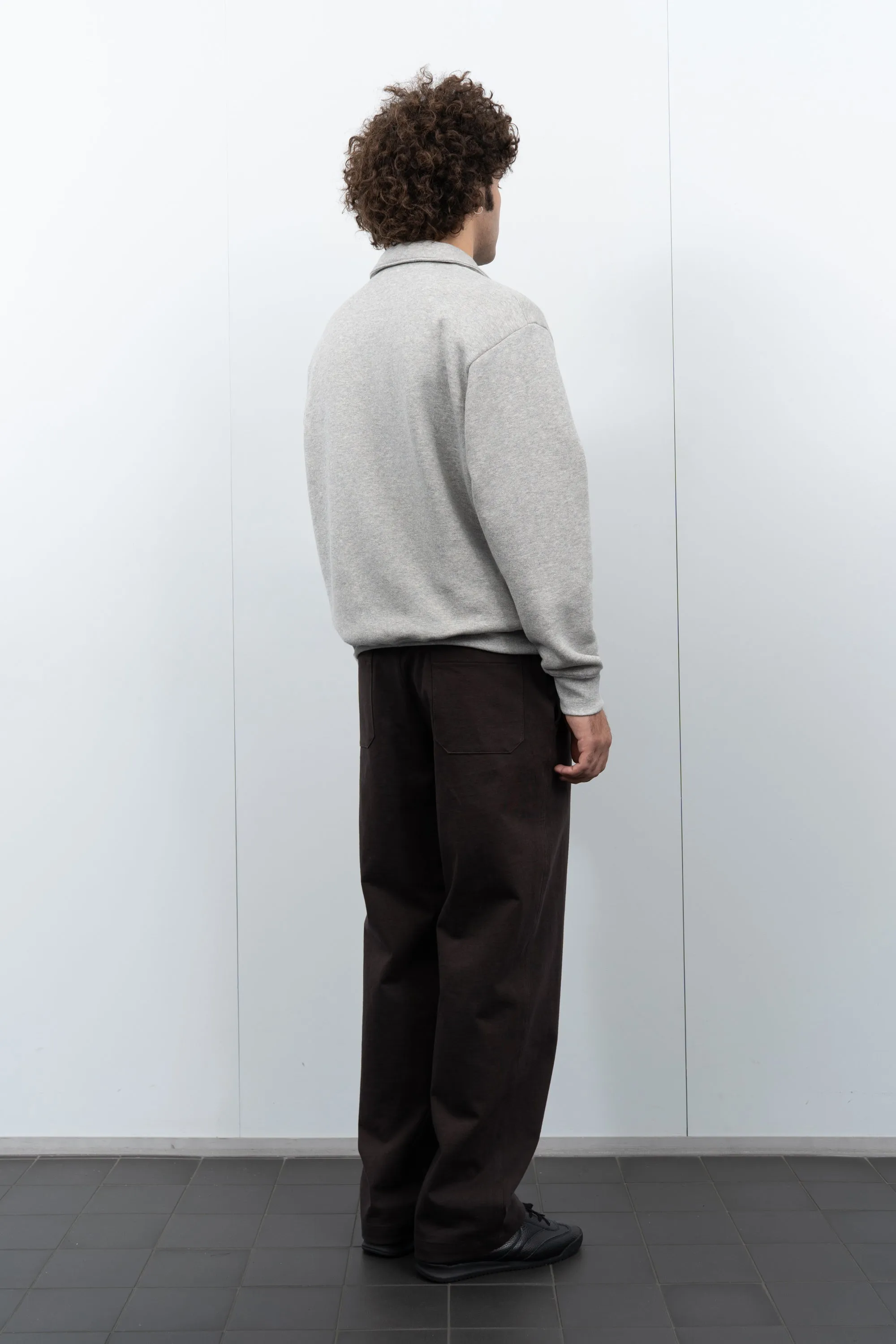 CW QUARTER ZIP SWEATSHIRT - HEATHER GREY sold by Lady White Co. product image thumbnail 3