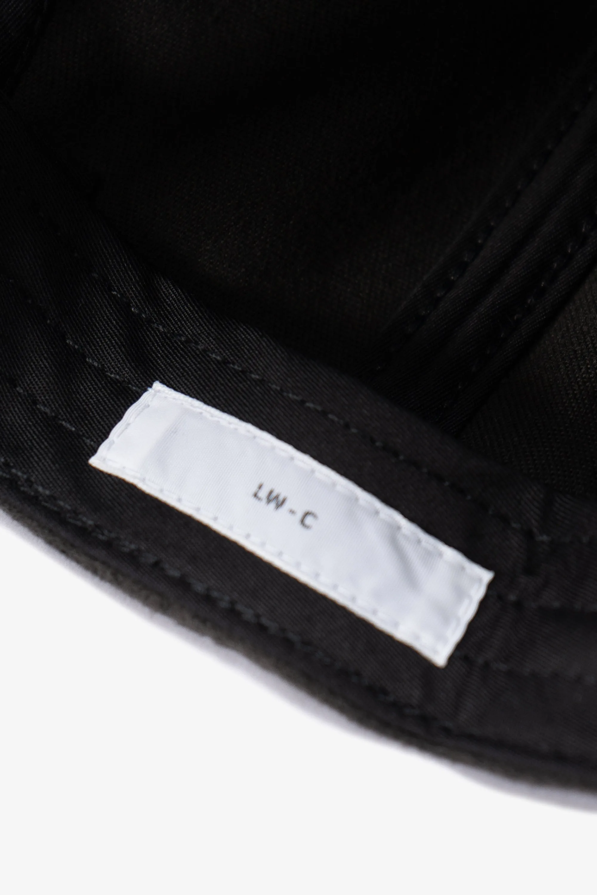 LW - C CAP - BLACK MOLESKIN sold by Lady White Co. product image thumbnail 3