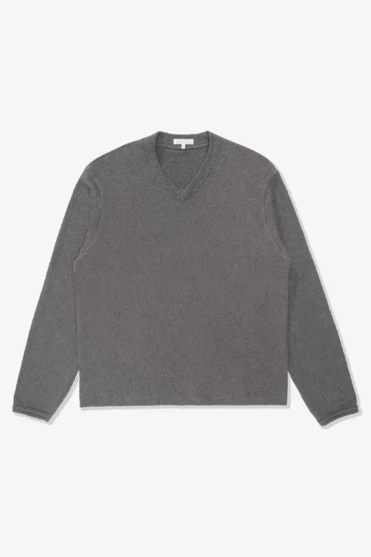 TEDDY HIGH V-NECK - KELP sold by Lady White Co.