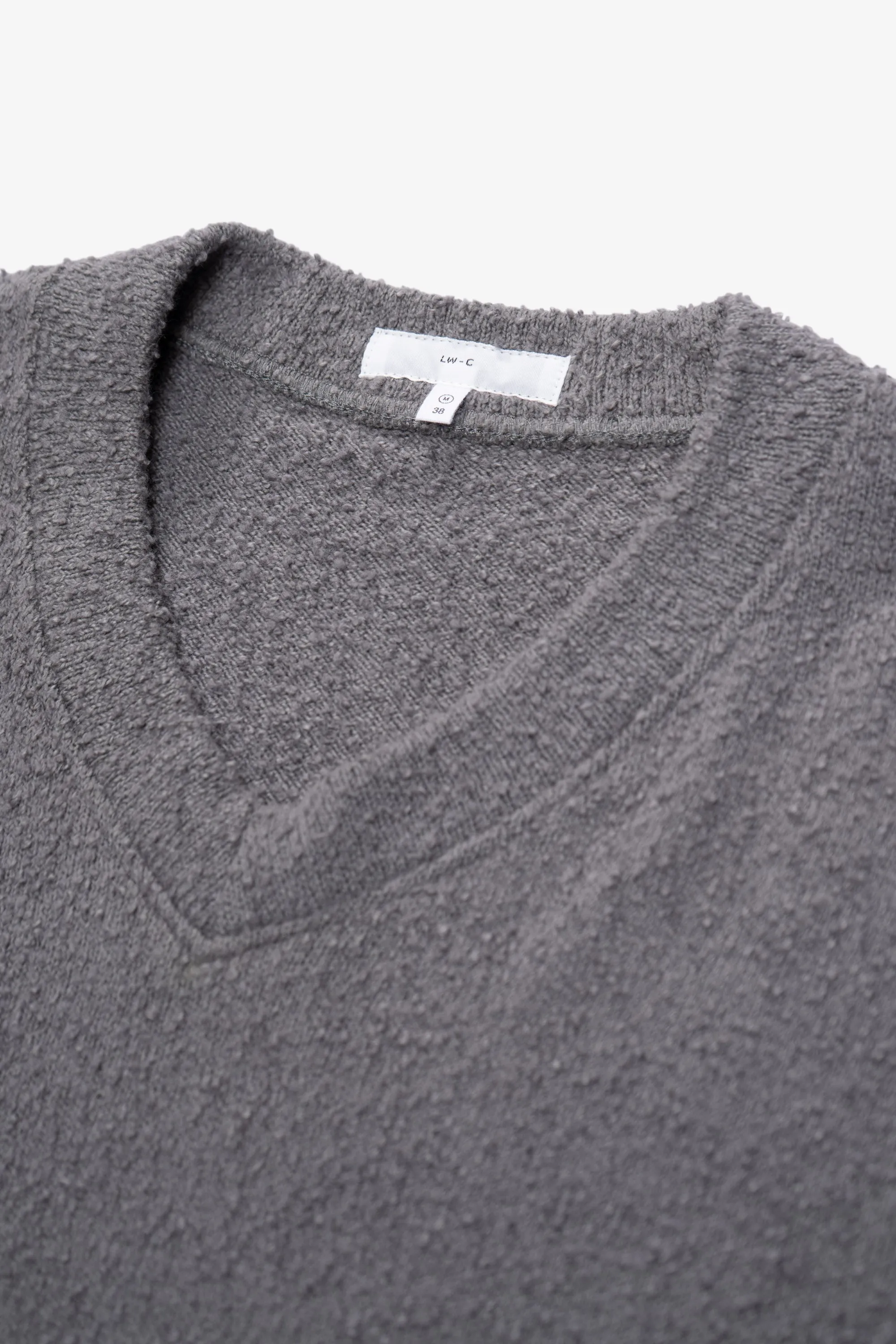 TEDDY HIGH V-NECK - KELP sold by Lady White Co. product image thumbnail 4