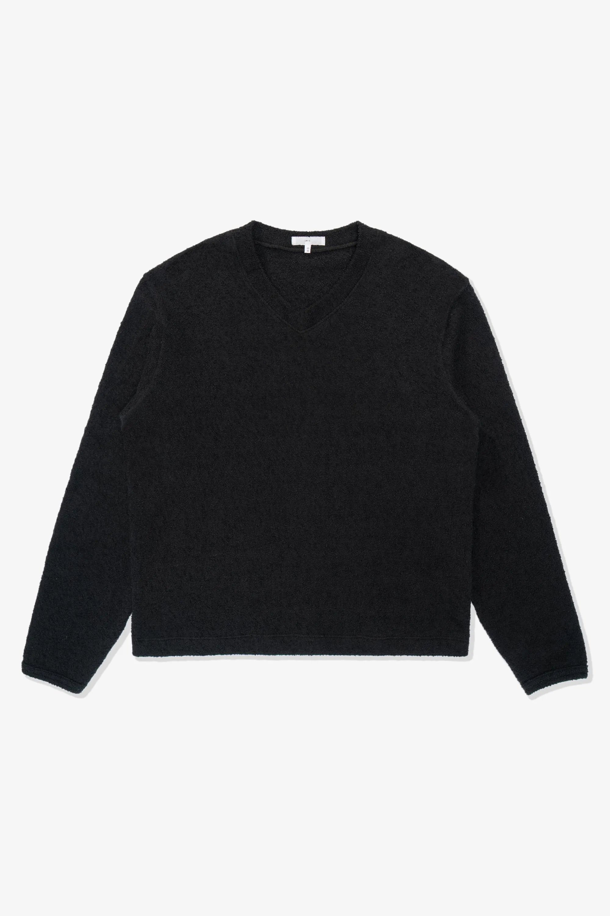 TEDDY HIGH V-NECK - BLACK sold by Lady White Co.