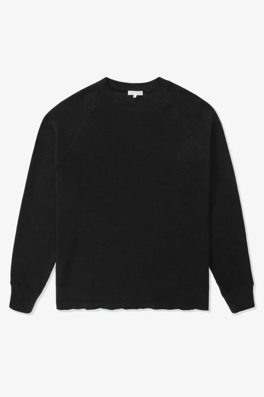 RAGLAN THERMAL - PIGMENT CHARCOAL sold by Lady White Co.