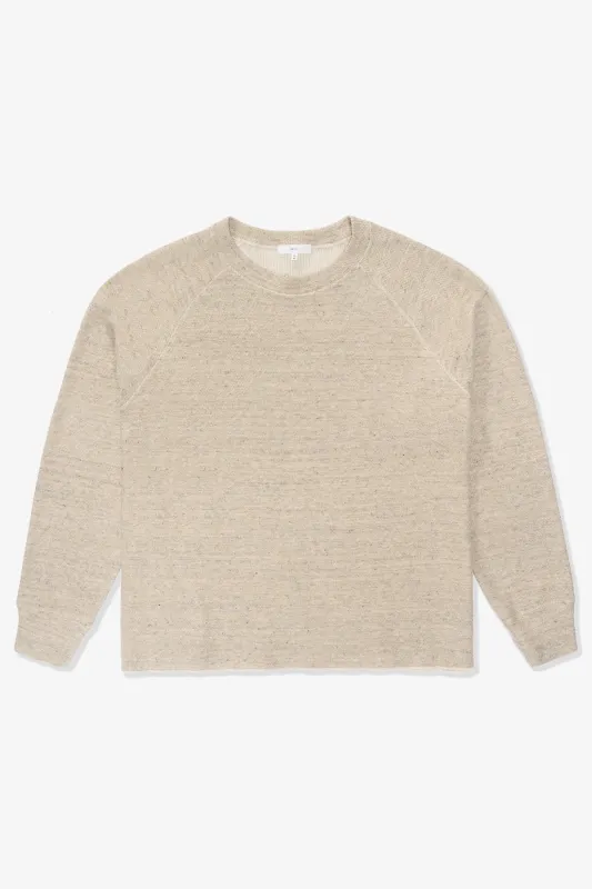 RAGLAN THERMAL - OATMEAL sold by Lady White Co.