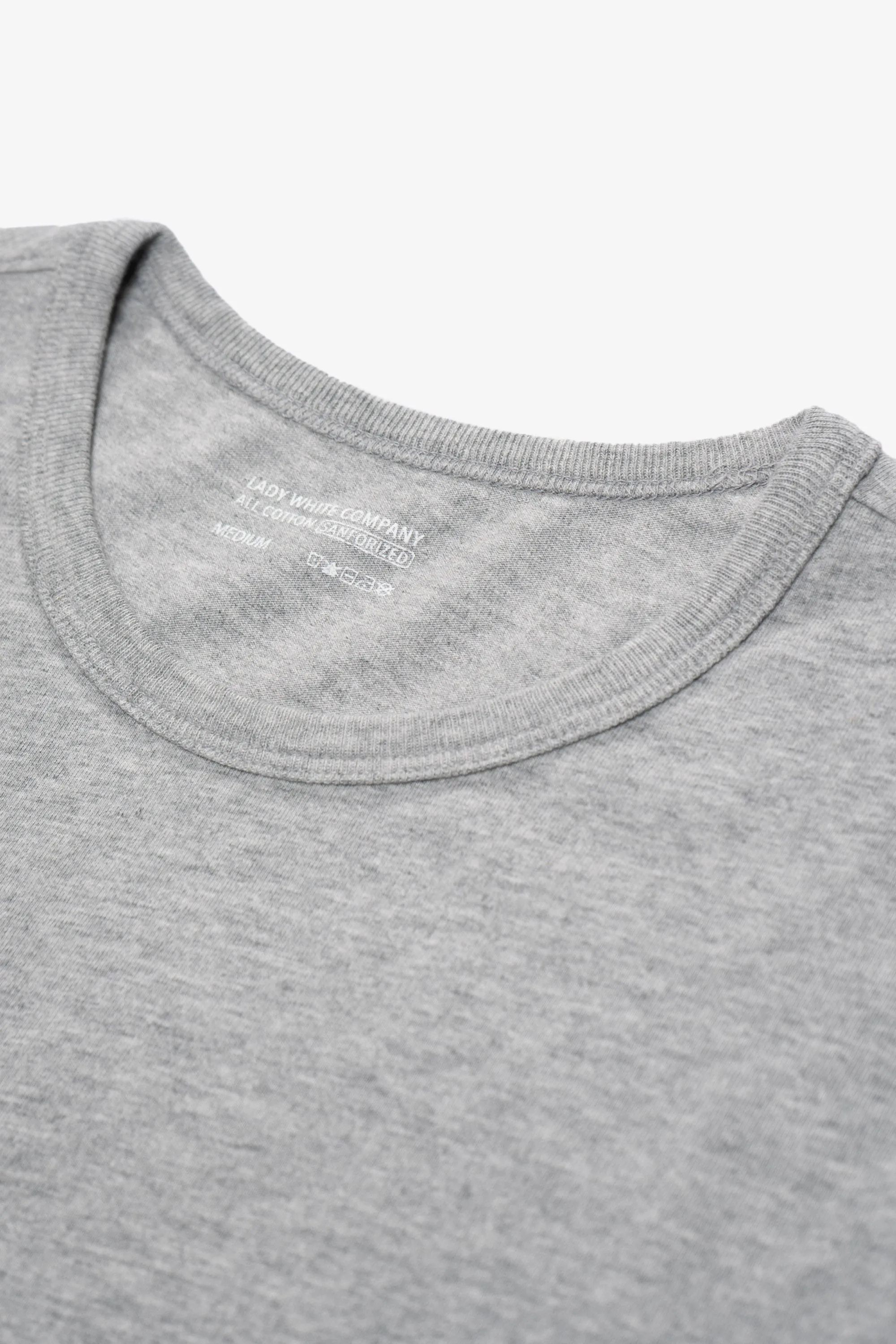 OUR T-SHIRT - HEATHER GREY sold by Lady White Co. product image thumbnail 4