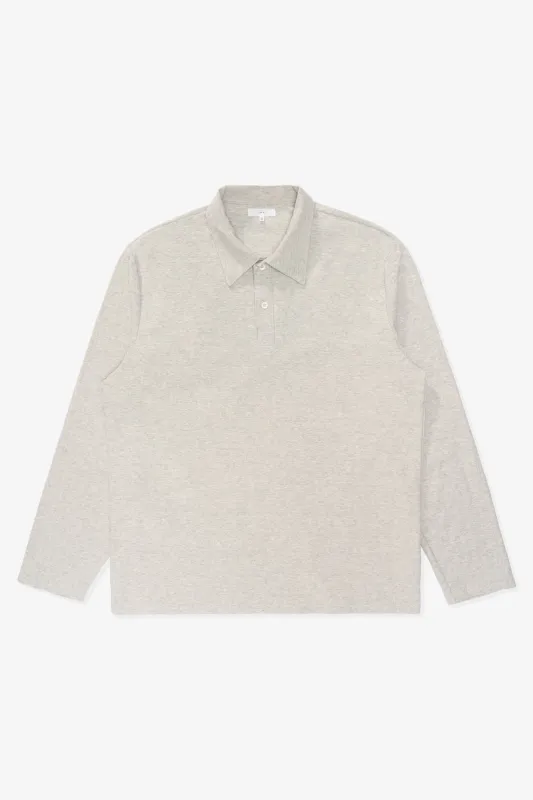 NEP POLO - GREY MELANGE sold by Lady White Co.