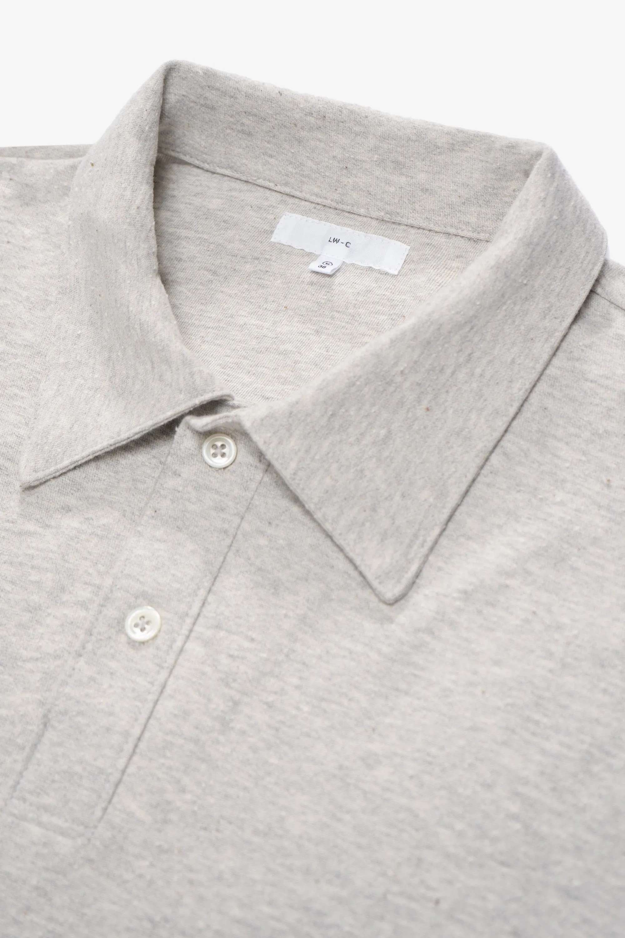 NEP POLO - GREY MELANGE sold by Lady White Co. product image thumbnail 4