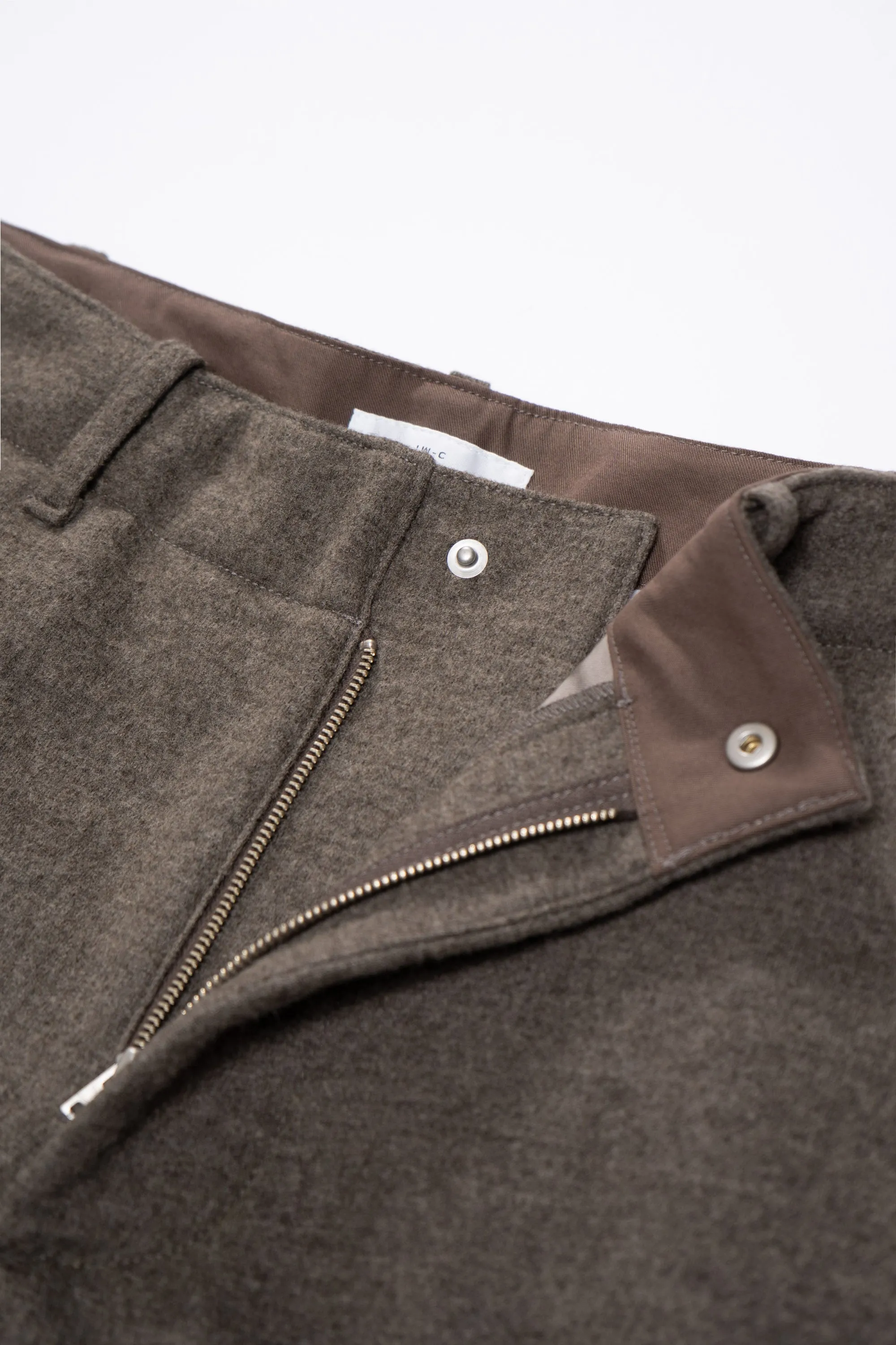 CRATER WOOL TROUSER - CEMENT sold by Lady White Co. product image thumbnail 4