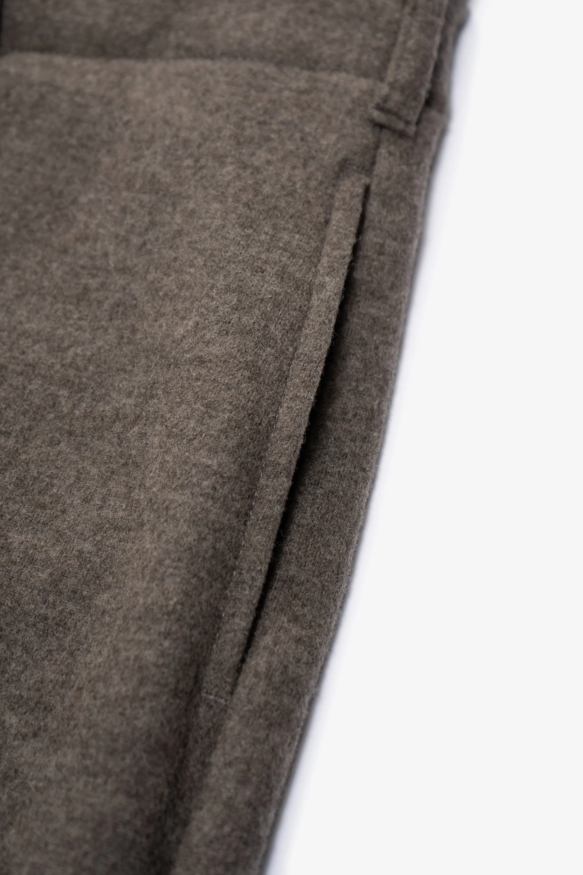 CRATER WOOL TROUSER - CEMENT sold by Lady White Co. product image thumbnail 5