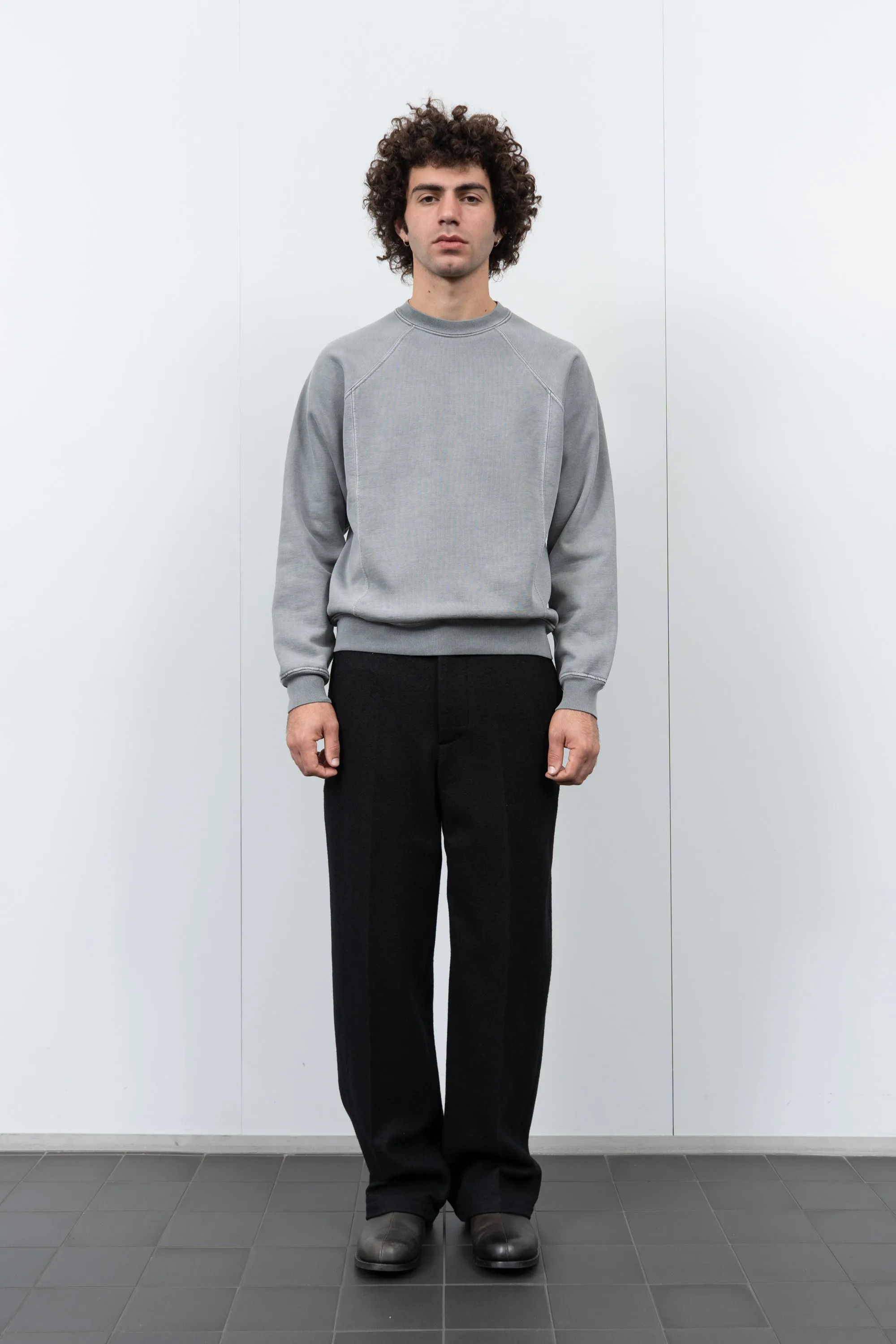 CRATER WOOL TROUSER - BLACK sold by Lady White Co. product image thumbnail 2