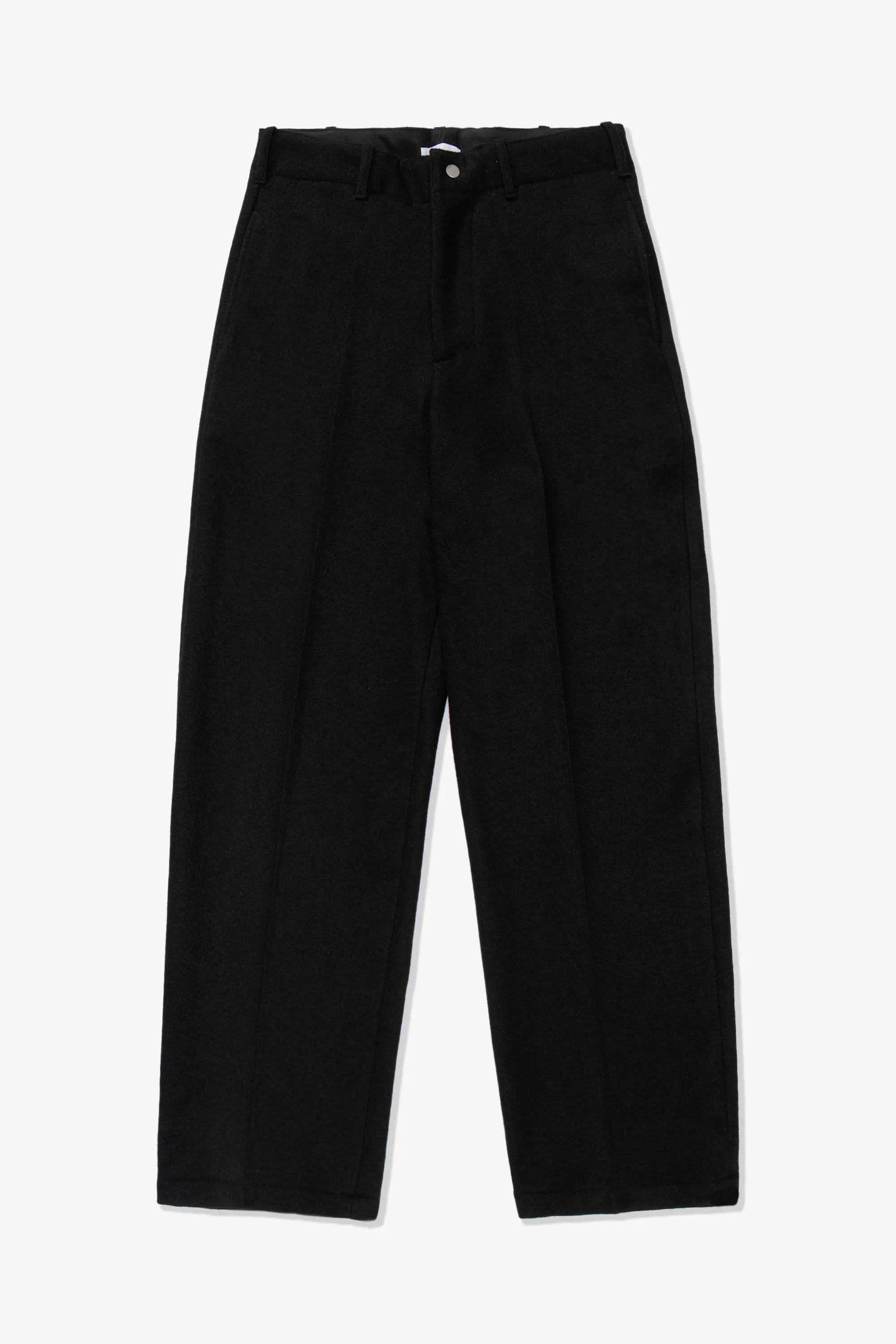 CRATER WOOL TROUSER - BLACK sold by Lady White Co.