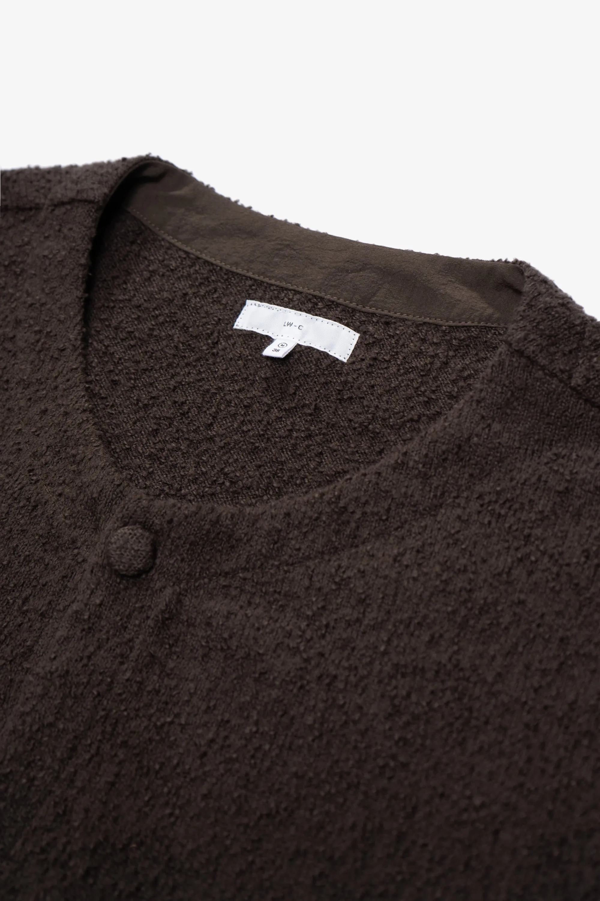 TEDDY CARDIGAN - BLACK MUSHROOM sold by Lady White Co. product image thumbnail 4