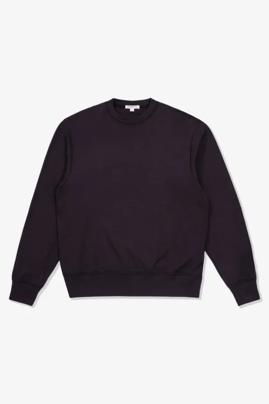 WOOL JERSEY SWEATER - DARK PURPLE made by Lady White Co.