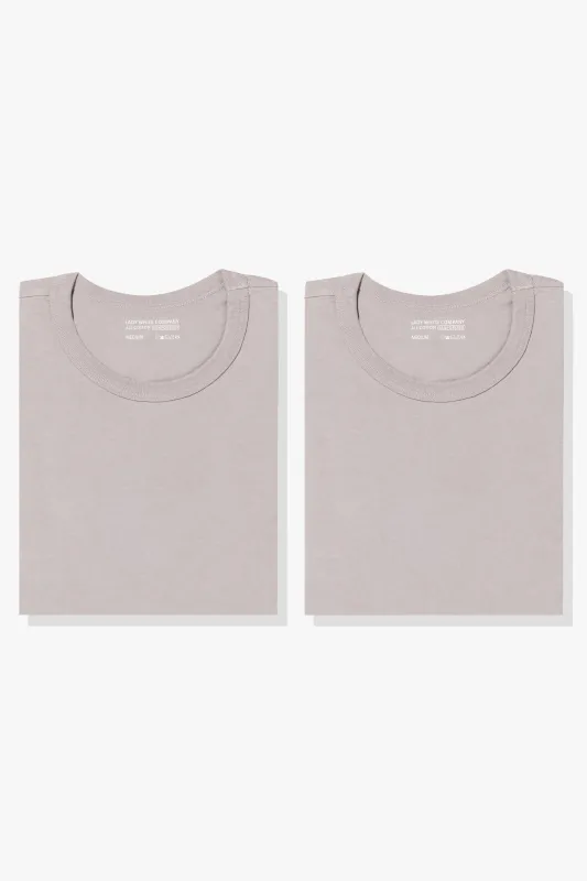 OUR T-SHIRT 2-PACK - SCARLET GREY sold by Lady White Co.