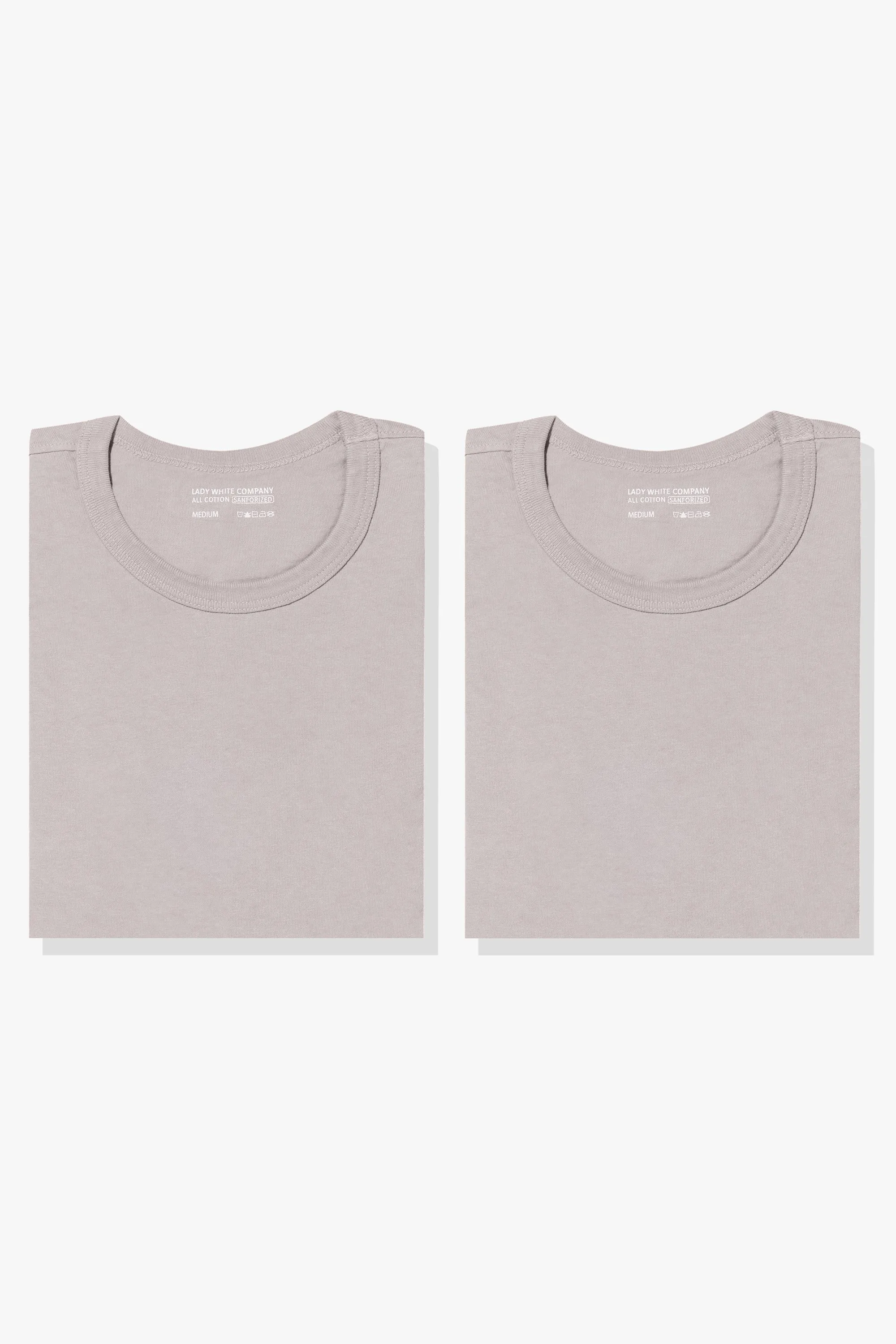 OUR T-SHIRT 2-PACK - SCARLET GREY sold by Lady White Co.