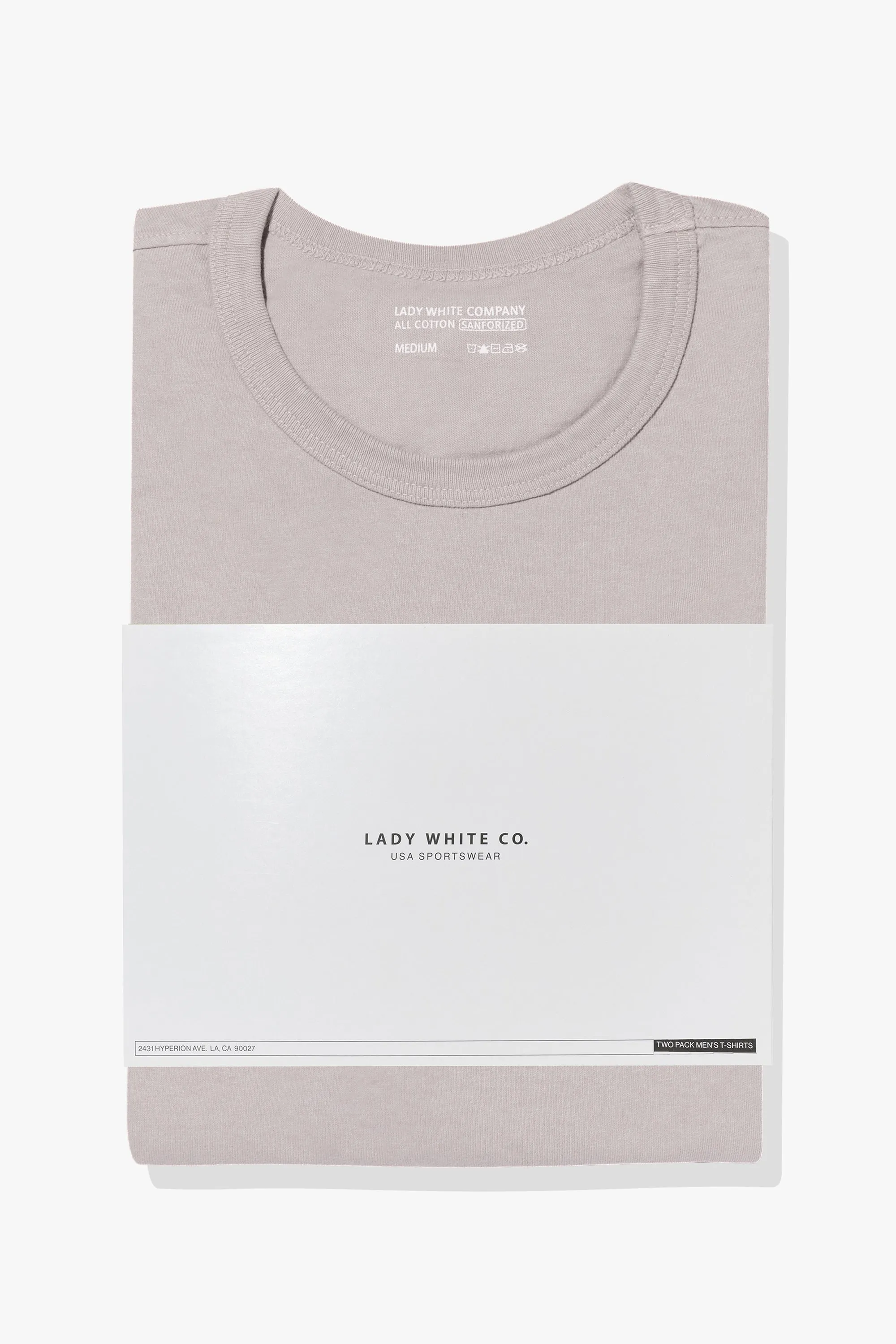 OUR T-SHIRT 2-PACK - SCARLET GREY sold by Lady White Co. product image thumbnail 4