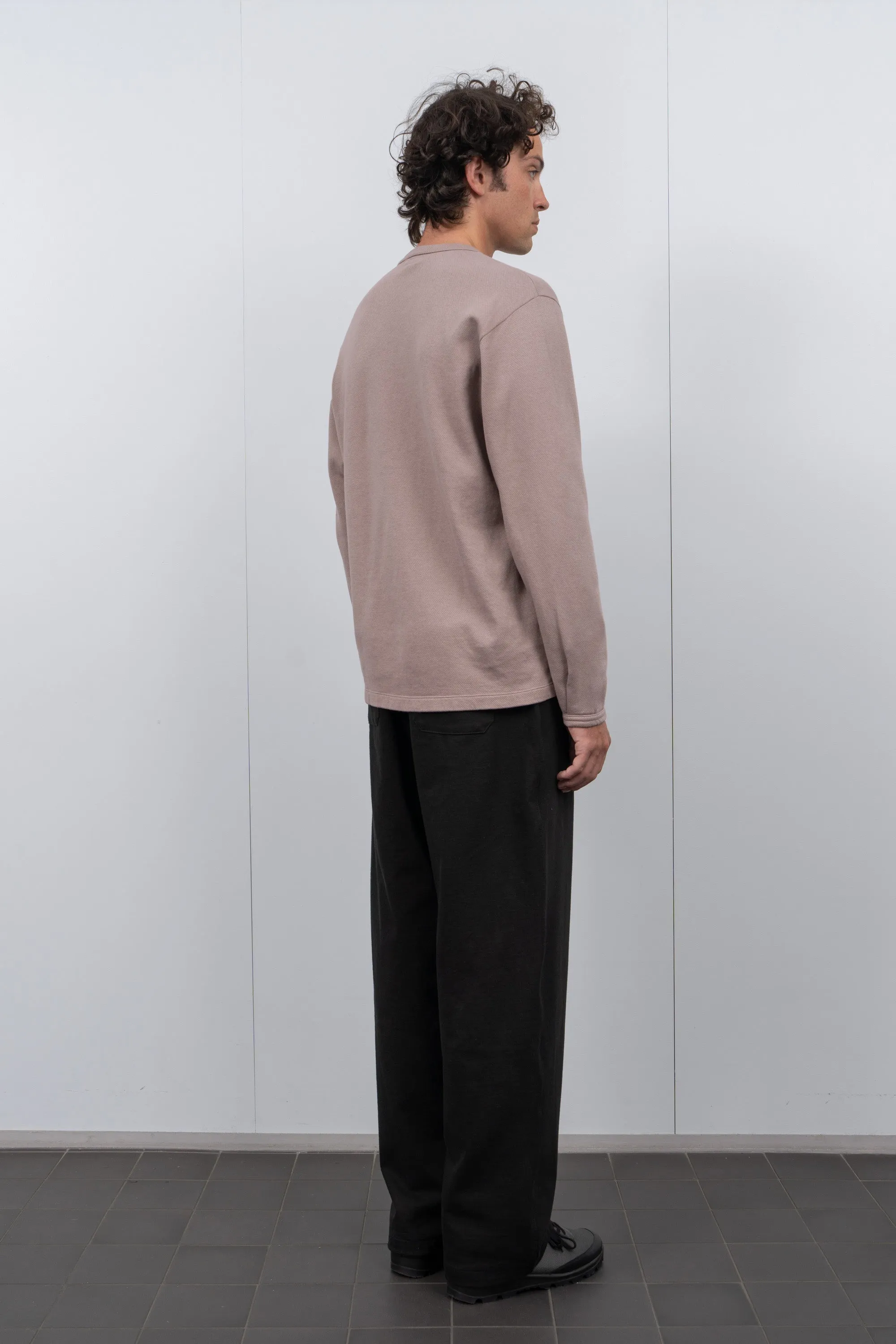 L/S MESH TOP - PALE PURPLE sold by Lady White Co. product image thumbnail 3