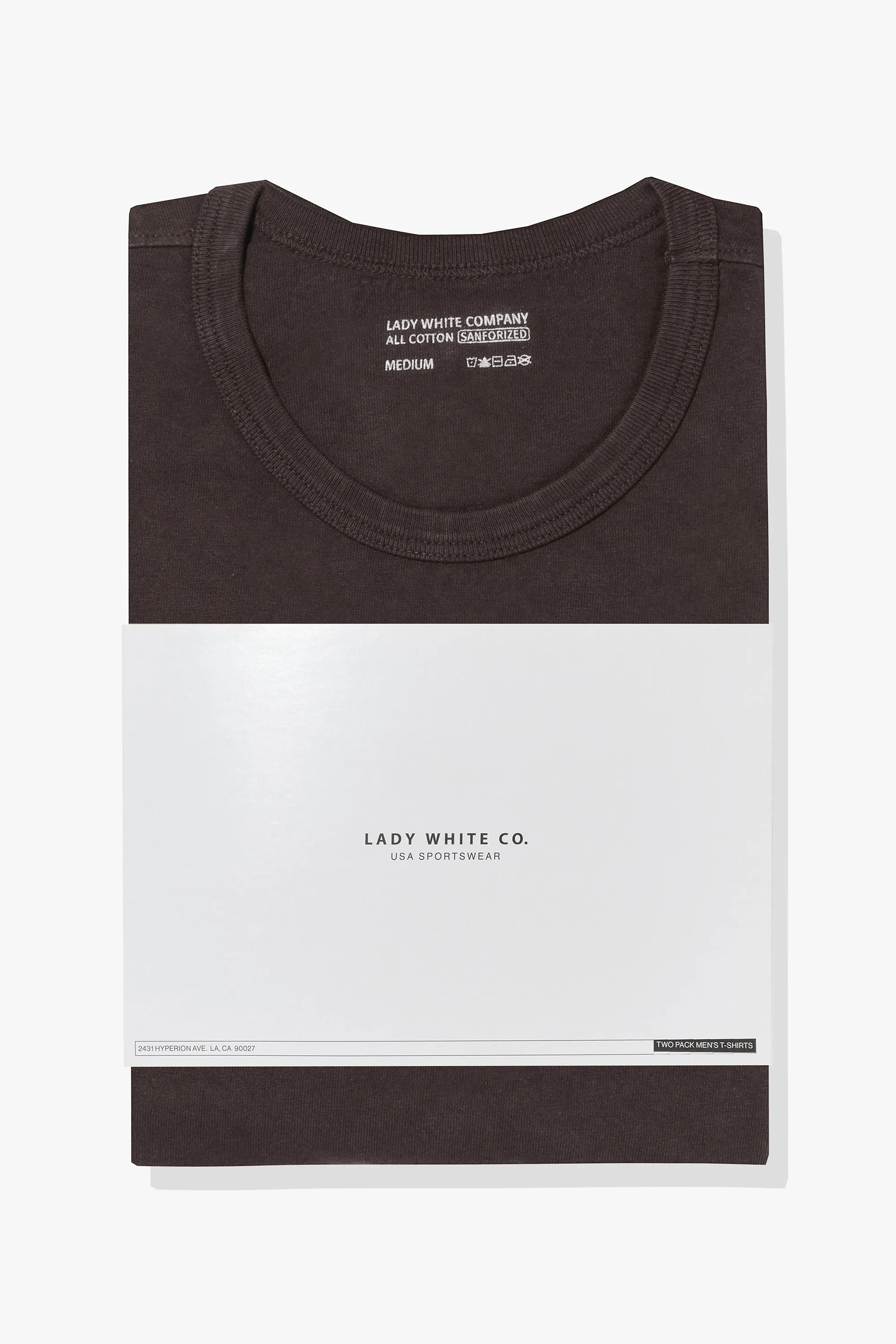 OUR T-SHIRT 2-PACK - BLACK MUSHROOM sold by Lady White Co. product image thumbnail 4