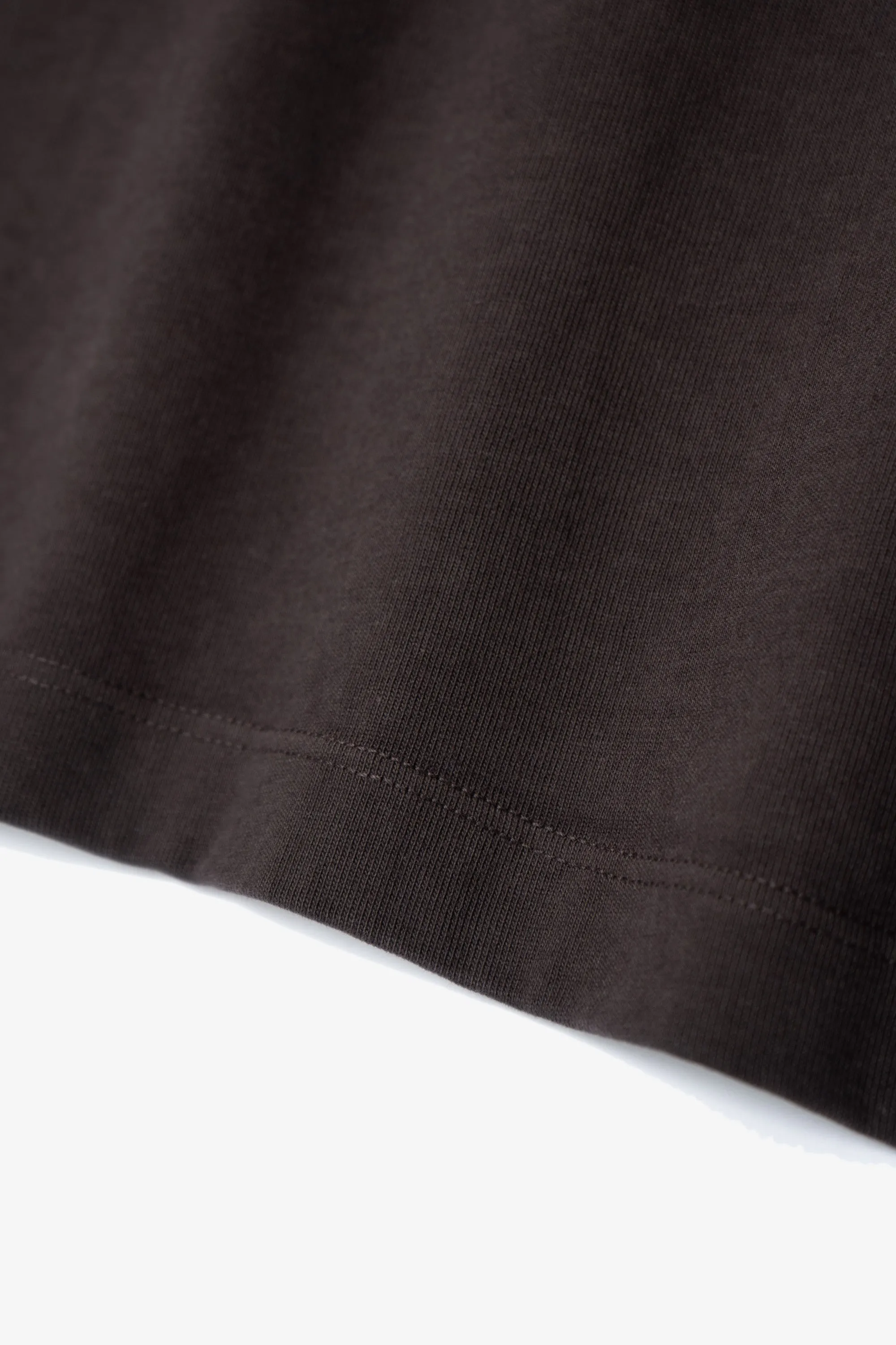 RUGBY T-SHIRT - BLACK MUSHROOM sold by Lady White Co. product image thumbnail 5