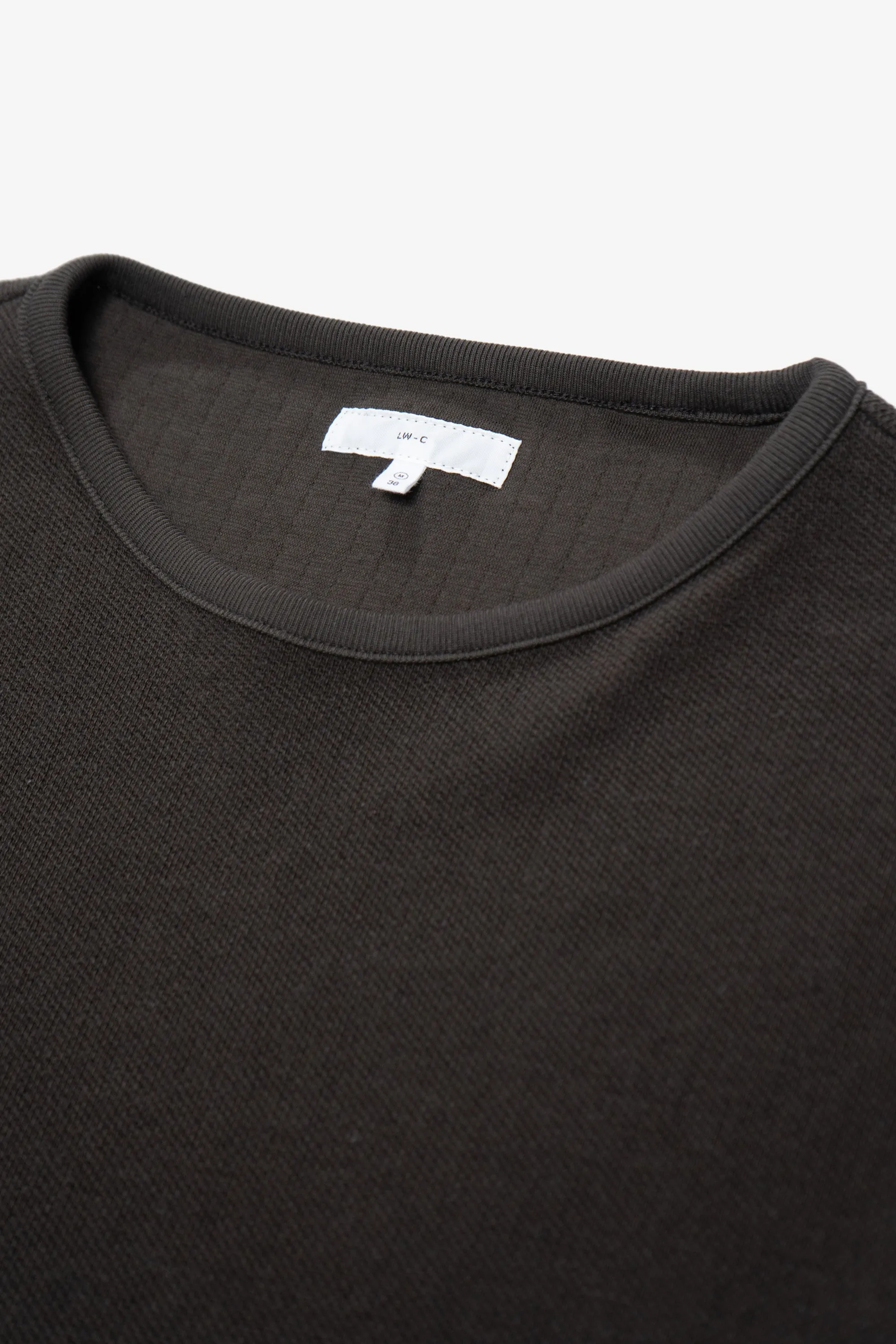 DOUBLE KNIT SWEATER - BLACK MUSHROOM sold by Lady White Co. product image thumbnail 4