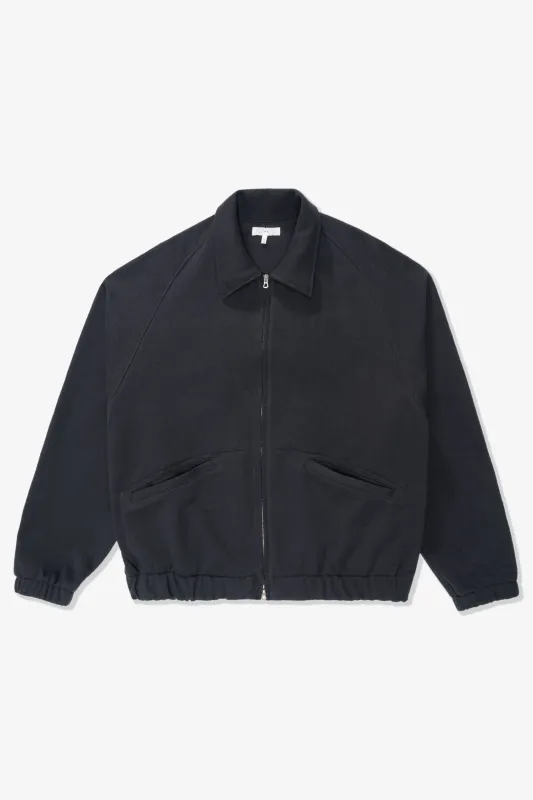 TEXTURED COACH JACKET - PITCH NAVY sold by Lady White Co.
