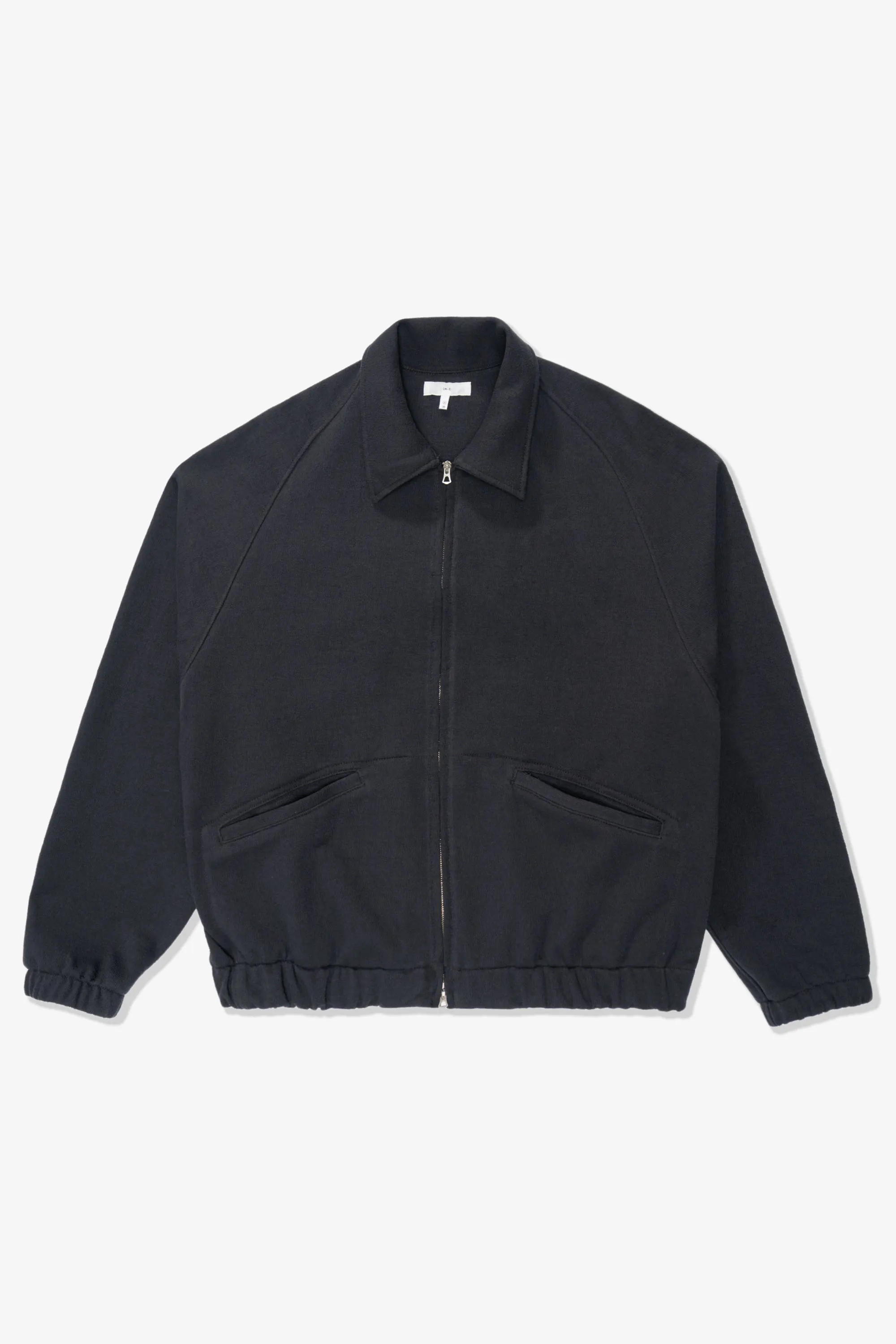 TEXTURED COACH JACKET - PITCH NAVY sold by Lady White Co.