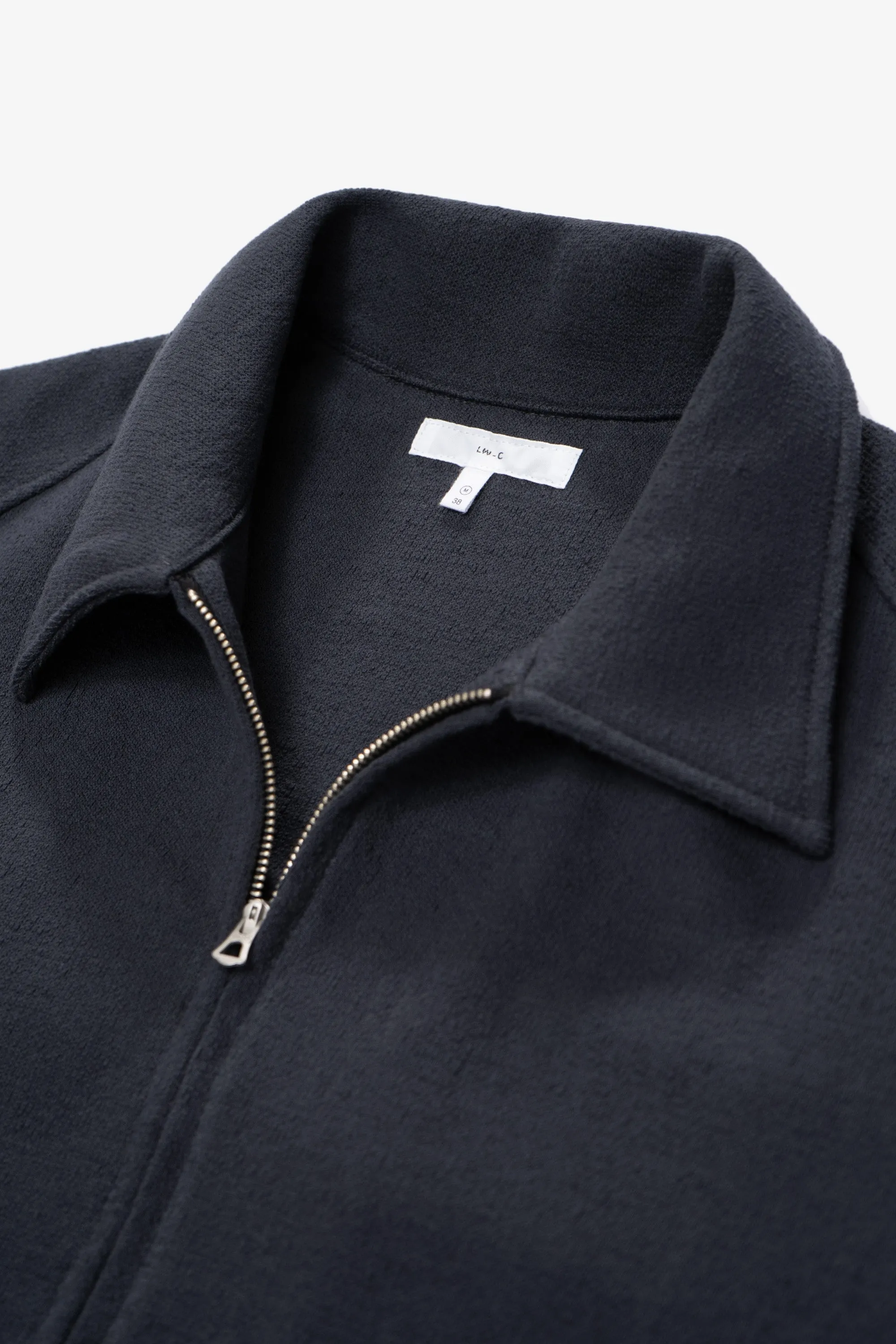 TEXTURED COACH JACKET - PITCH NAVY sold by Lady White Co. product image thumbnail 4