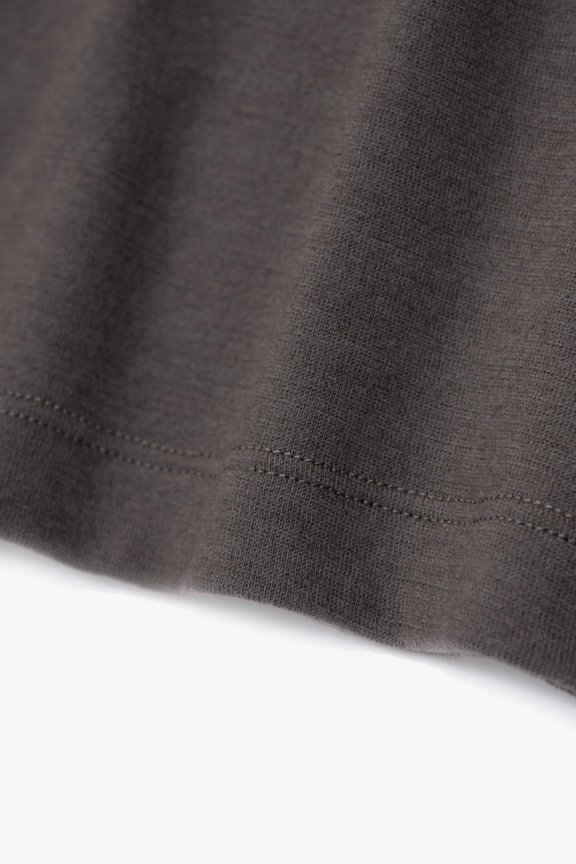 SUMMER WOOL POLO - BROWN CLAY sold by Lady White Co. product image thumbnail 5