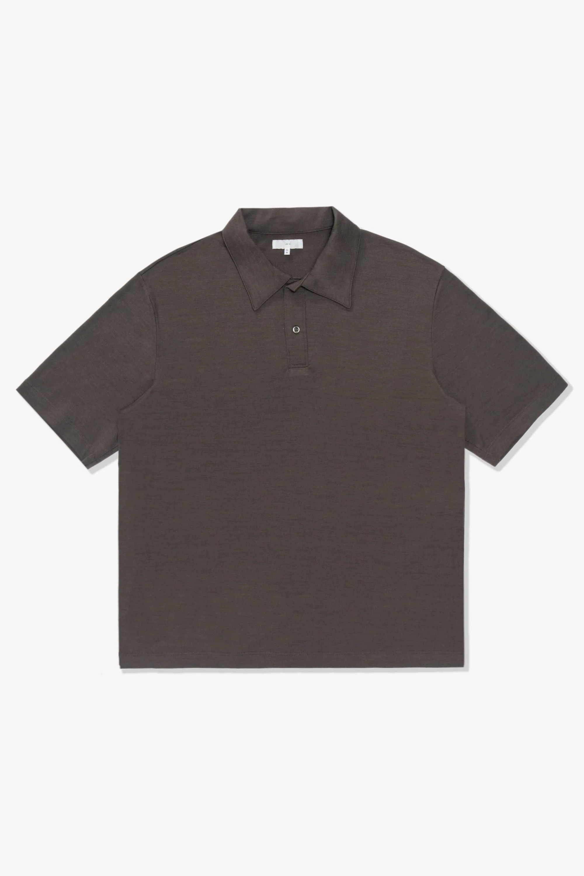 SUMMER WOOL POLO - BROWN CLAY sold by Lady White Co.