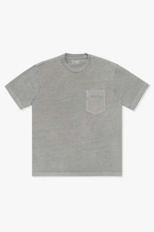 MUNICIPAL POCKET T-SHIRT - PIGMENT CHALK made by Lady White Co.