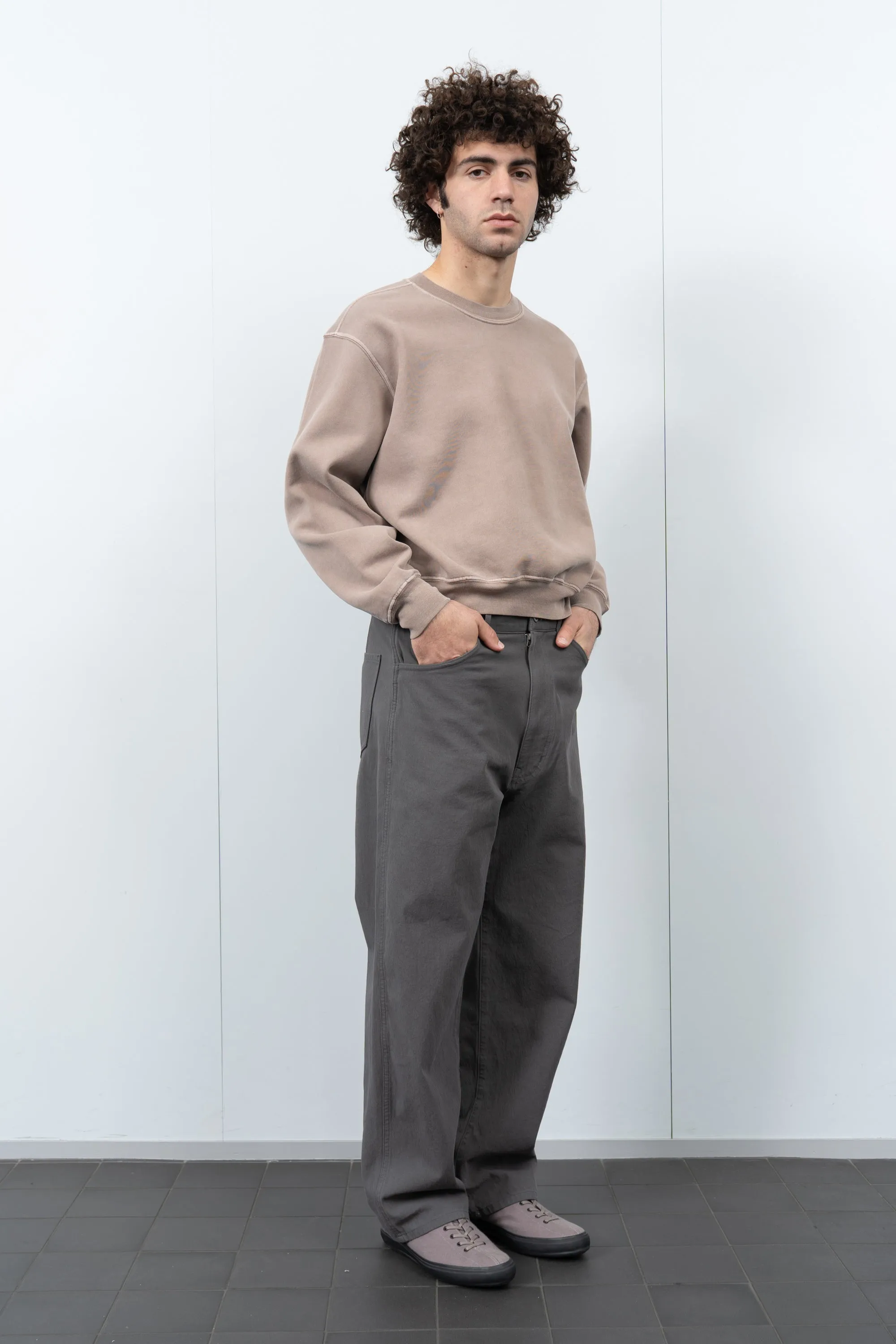 MINI CREWNECK - PIGMENT ELM sold by Lady White Co. product image thumbnail 2