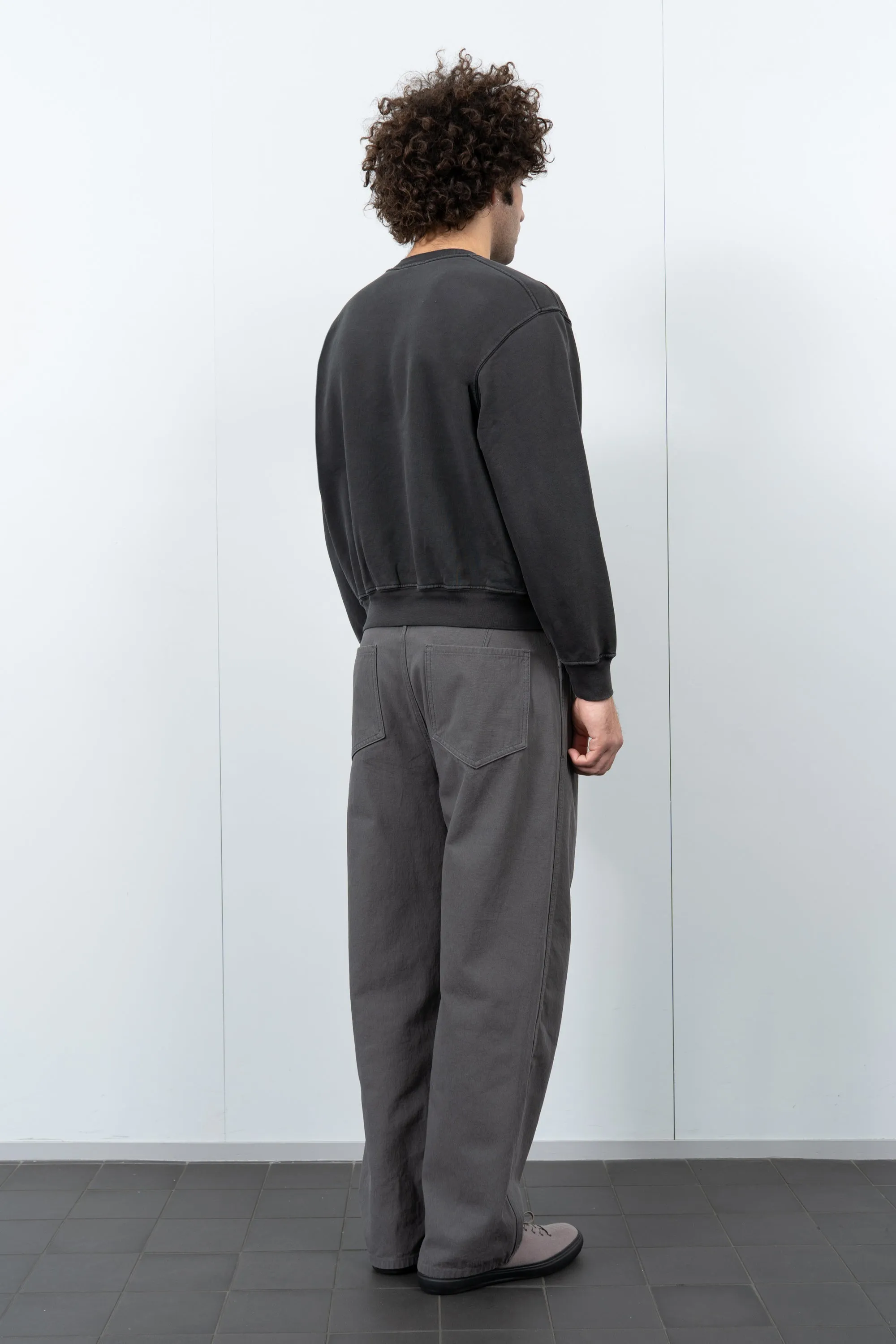 MINI CREWNECK - PIGMENT CHARCOAL sold by Lady White Co. product image thumbnail 3