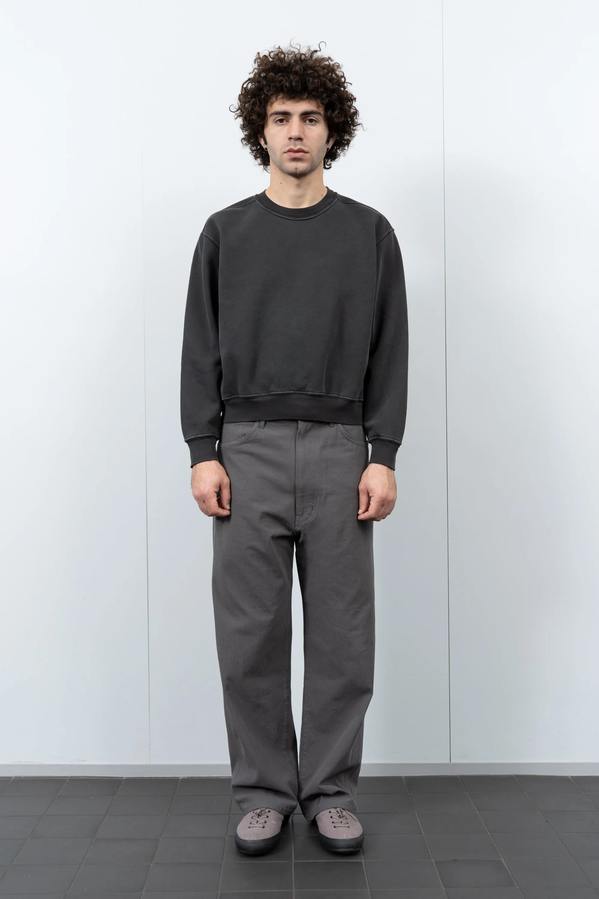 MINI CREWNECK - PIGMENT CHARCOAL sold by Lady White Co. product image thumbnail 2