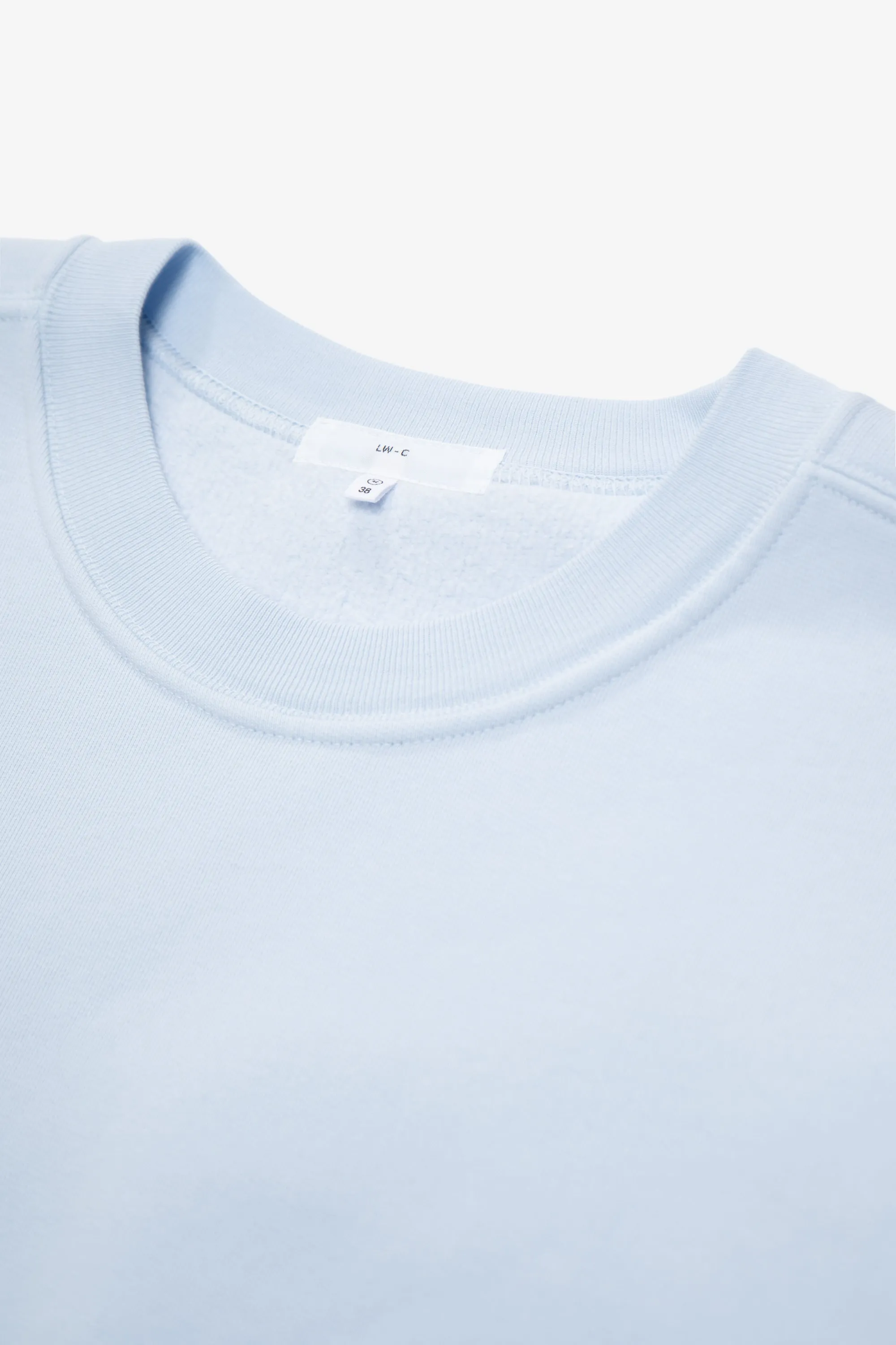 MINI CREWNECK - PALE BLUE sold by Lady White Co. product image thumbnail 4