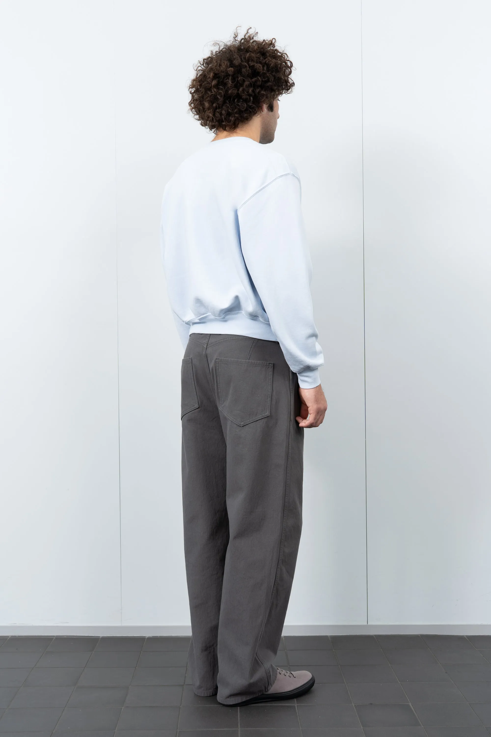 MINI CREWNECK - PALE BLUE sold by Lady White Co. product image thumbnail 3