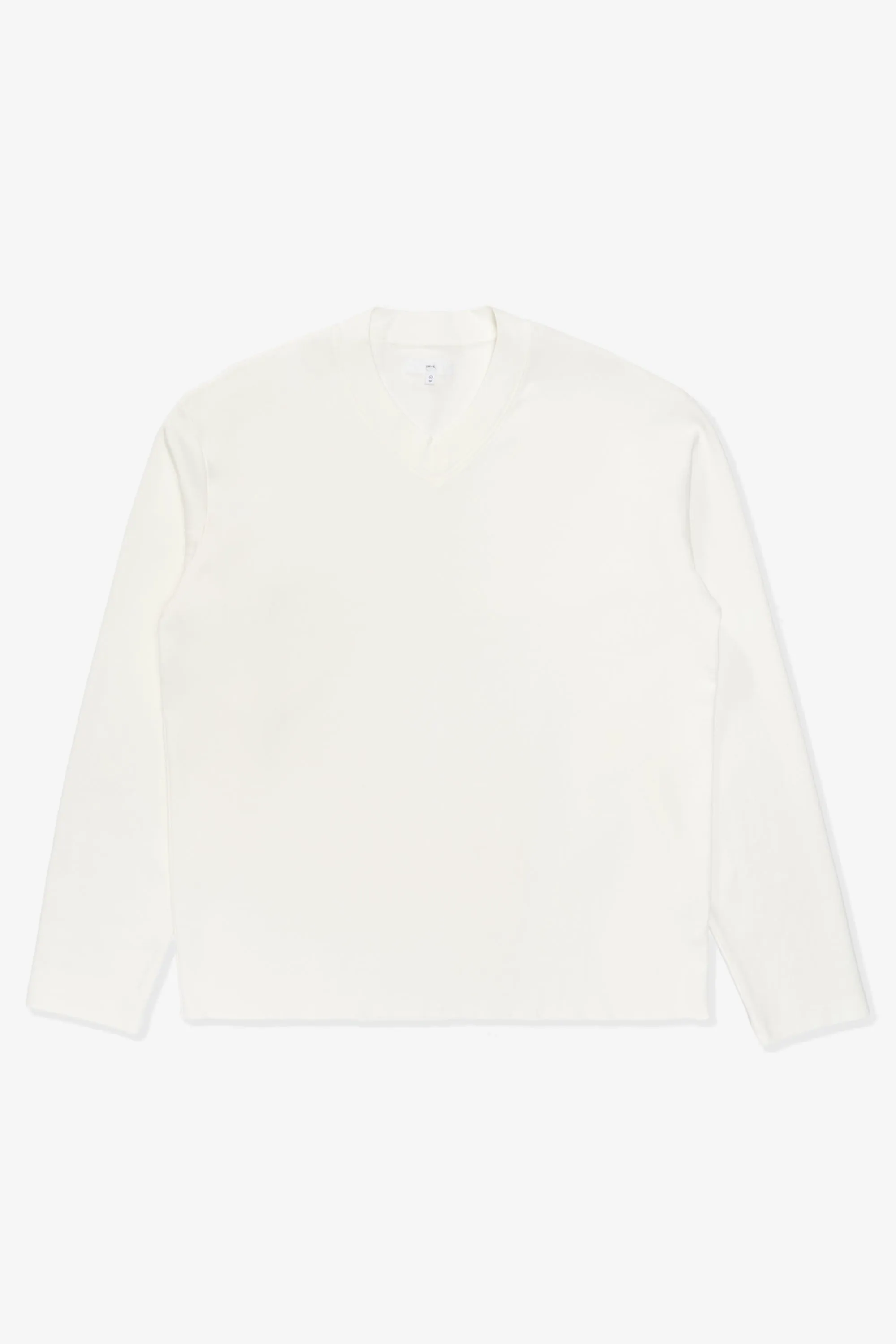 HIGH V-NECK T-SHIRT - WHITE sold by Lady White Co.