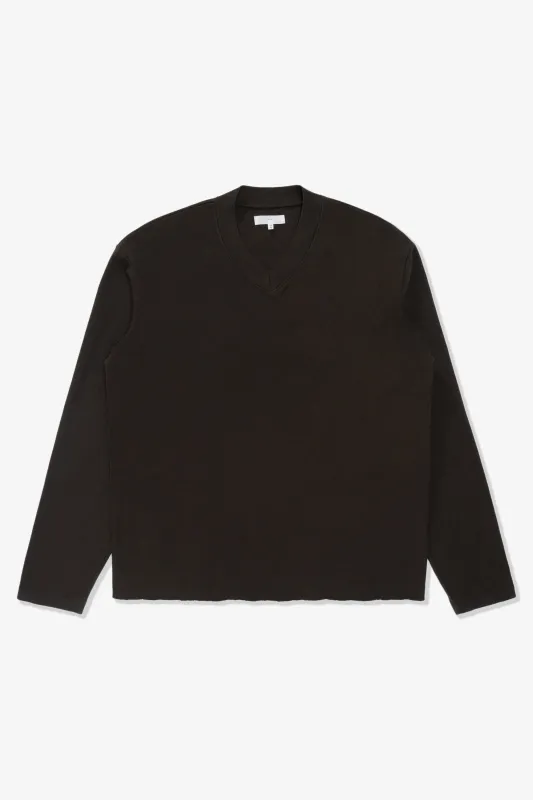 HIGH V-NECK T-SHIRT - TIMBER sold by Lady White Co.